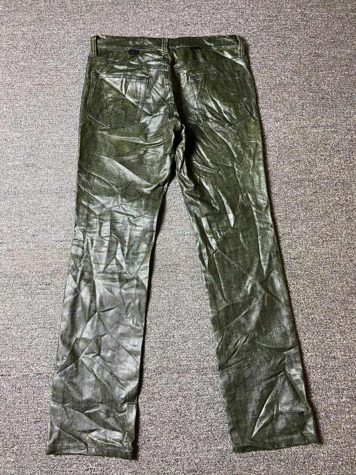 JOHN LAWRENCE SULLIVAN × Leather × Vintage John Lawrence Sullivan Cotton Leather Pants (121) Size US 30 / EU 46 - 3 Thumbnail