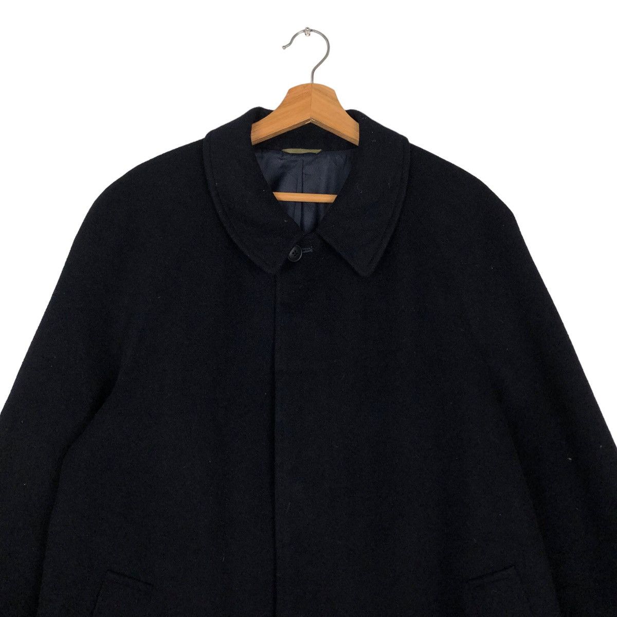 Japanese Brand 🔥Vtg Wool Long Jacket Rich Black D’Urban Yohji Yamamoto Size US M / EU 48-50 / 2 - 3 Thumbnail