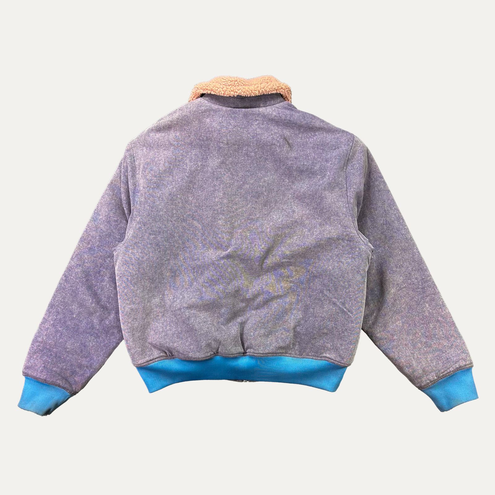 KidSuper Kid Super Beaded Face Canvas Bomber Jacket Size XXL / US 16-18 / IT 52-54 - 2 Thumbnail