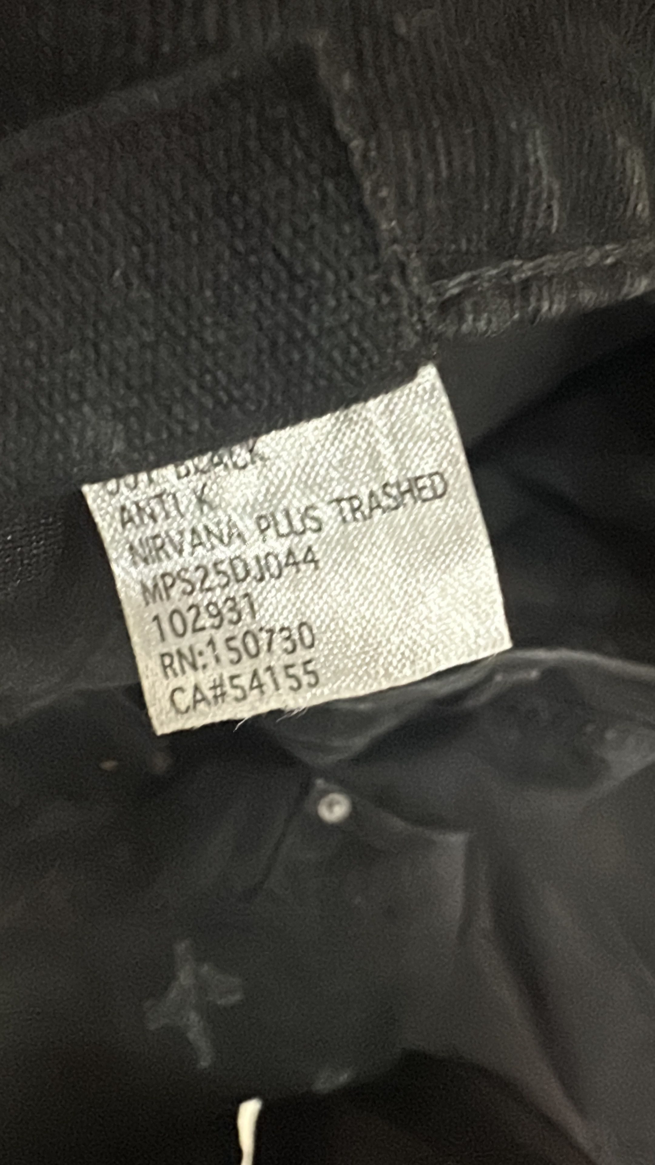 Ksubi Ksubi Anti K Nirvana Plus Trashed Black Size 36 Size US 36 / EU 52 - 11 Thumbnail