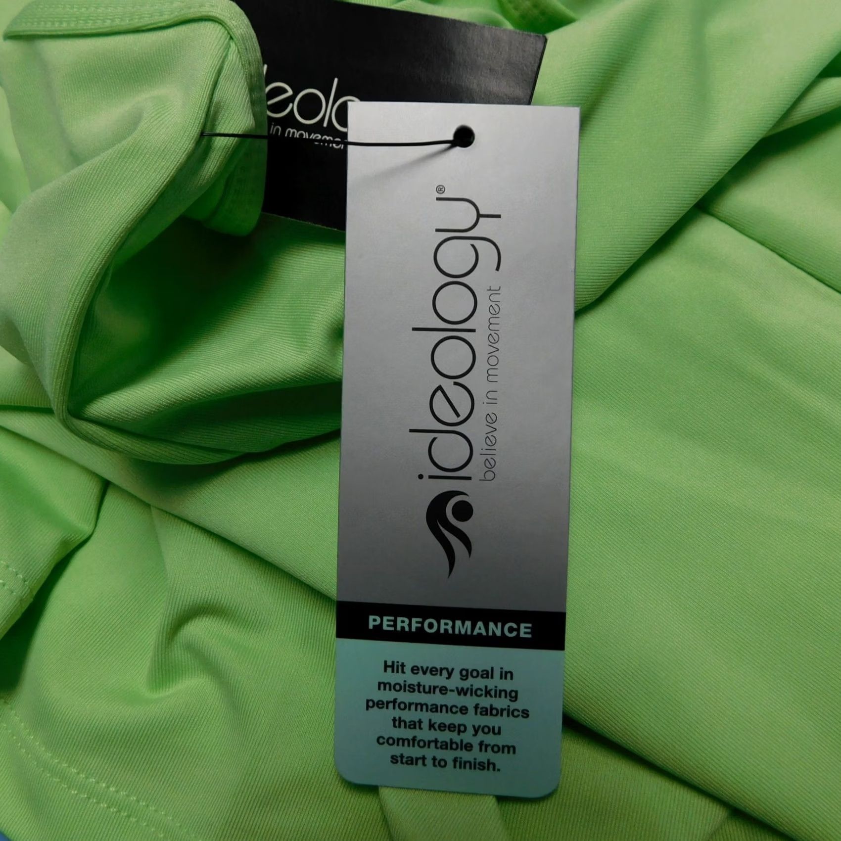 Vintage Ideology Tank - Strappy Back Scoop Neck 2XL Green, Pistachio, Polyester Blend, Casual Sleeveless Shirt Women, Regular Fit, Yoga/ Gym & Training Size XXL / US 16-18 / IT 52-54 - 7 Thumbnail