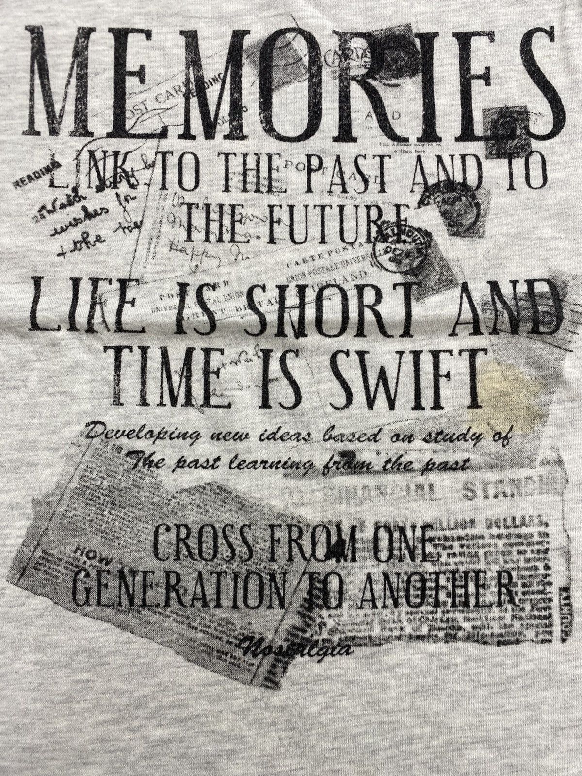 Japanese Brand 🔥Sick Thomas Hady Hysteric Glamour Style Lgb Y2K Poem Tee Size US M / EU 48-50 / 2 - 5 Thumbnail