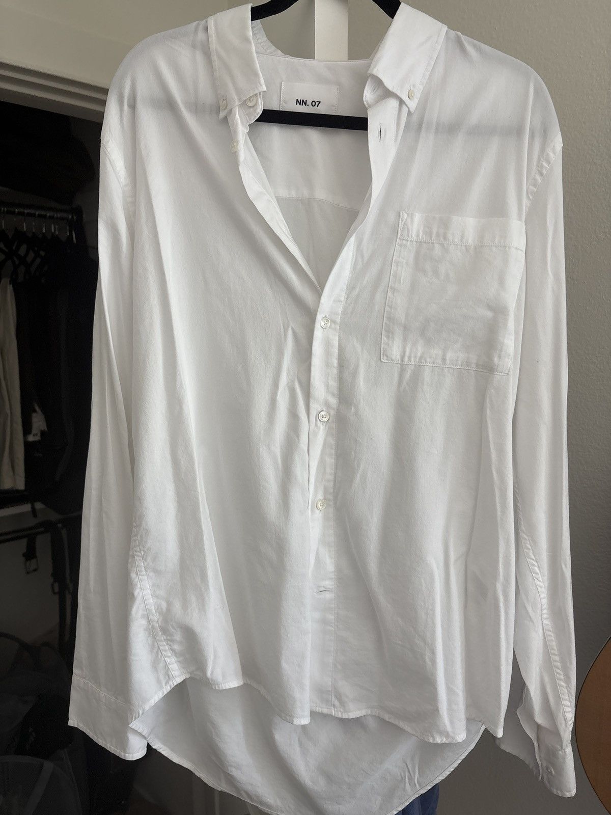 NN07 NN07 White Dress Shirt Size XL Size US L / EU 52-54 / 3 - 1 Thumbnail
