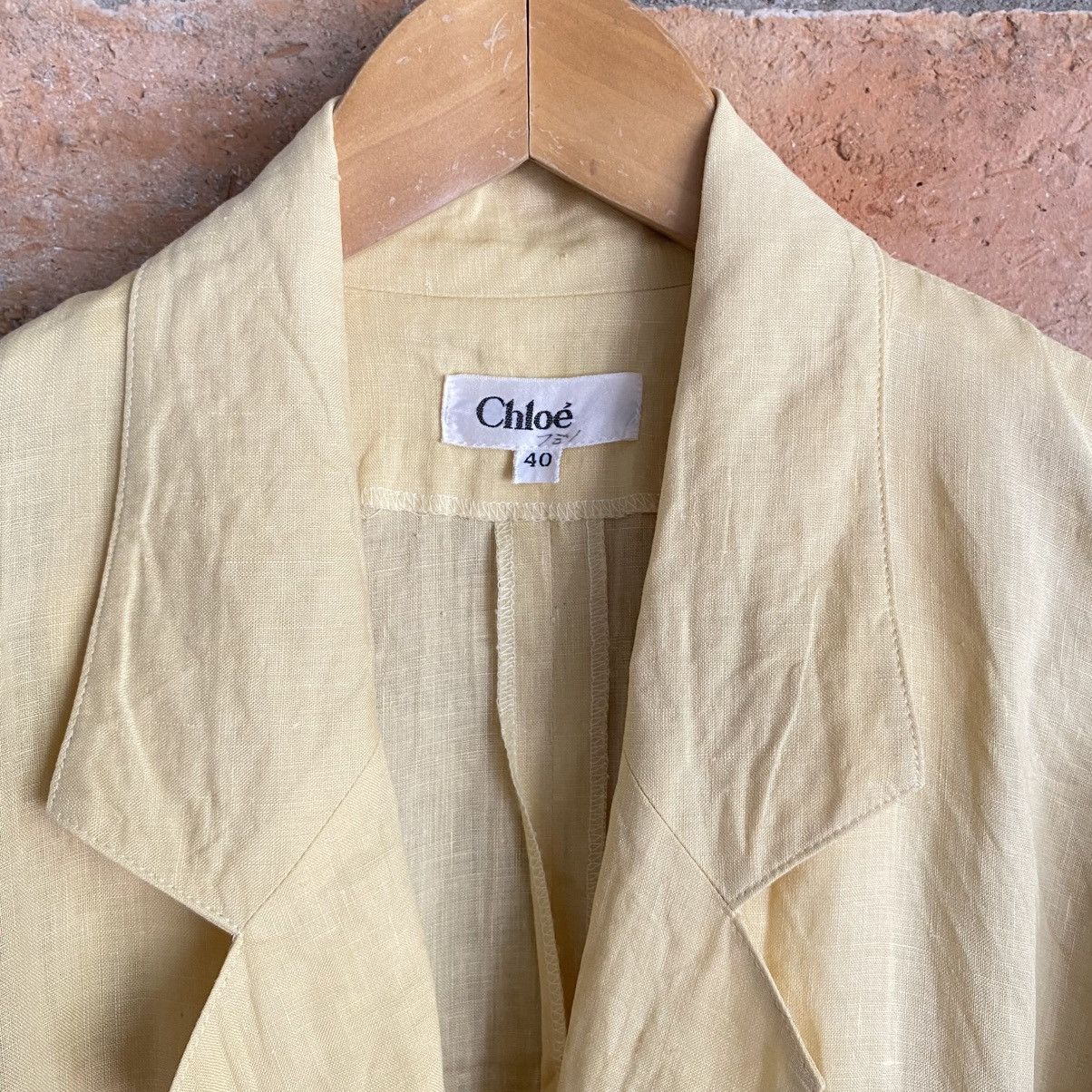 Chloe Chloe Yellow Blazer Size S / US 4 / IT 40 - 23 Thumbnail