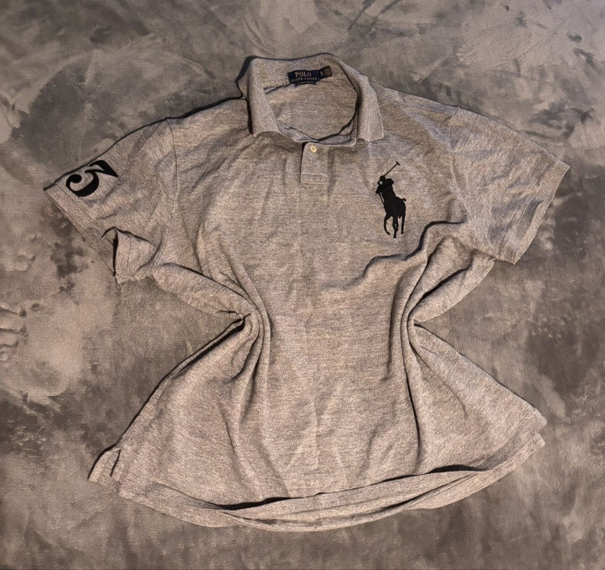 Polo Ralph Lauren Polo Ralph Lauren - Grey Chief Keef Polo Size US XL / EU 56 / 4 - 1 Thumbnail