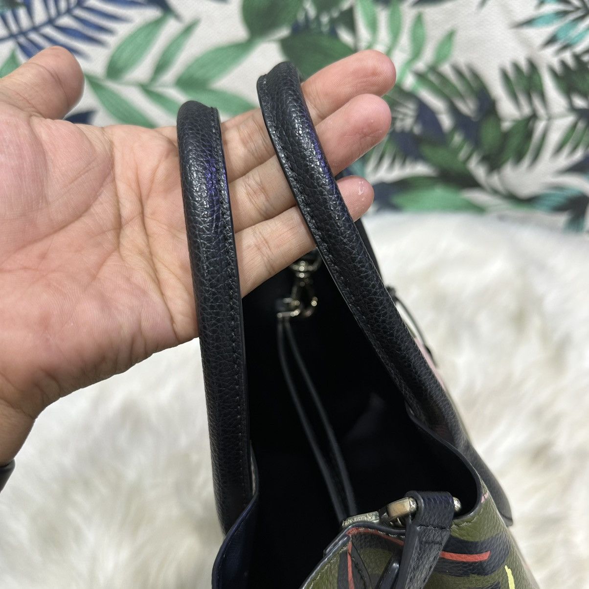 Kate Spade Authentic KATE SPADE Floral 2Way Handbag/ Shoulder Bag Size ONE SIZE - 13 Thumbnail