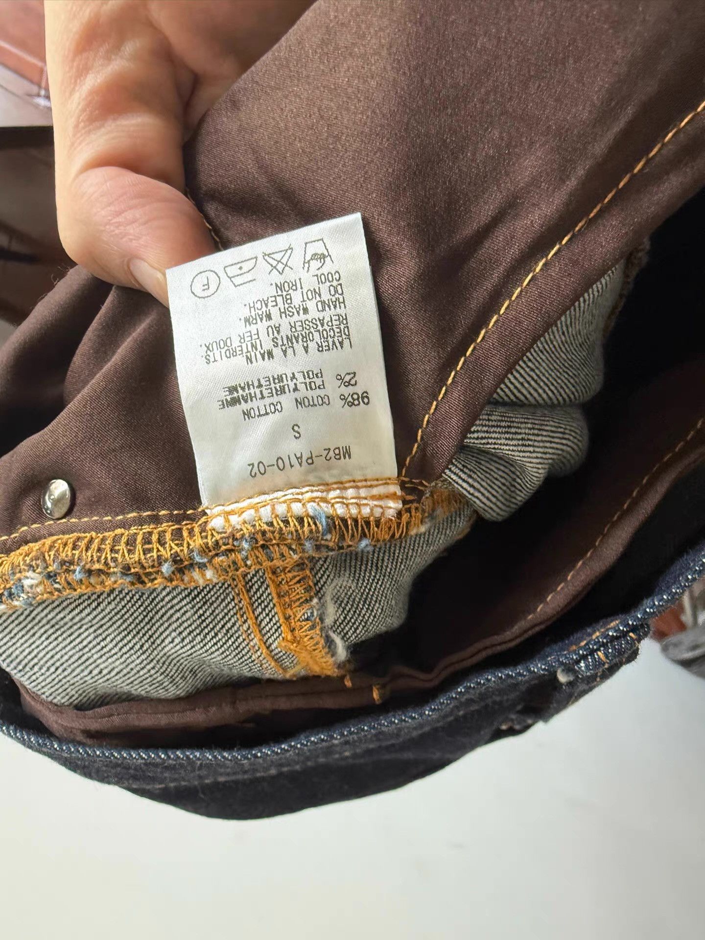 Mastermind Japan Mastermind Japan Gold Thread Jeans Q17 Size US 32 / EU 48 - 8 Thumbnail