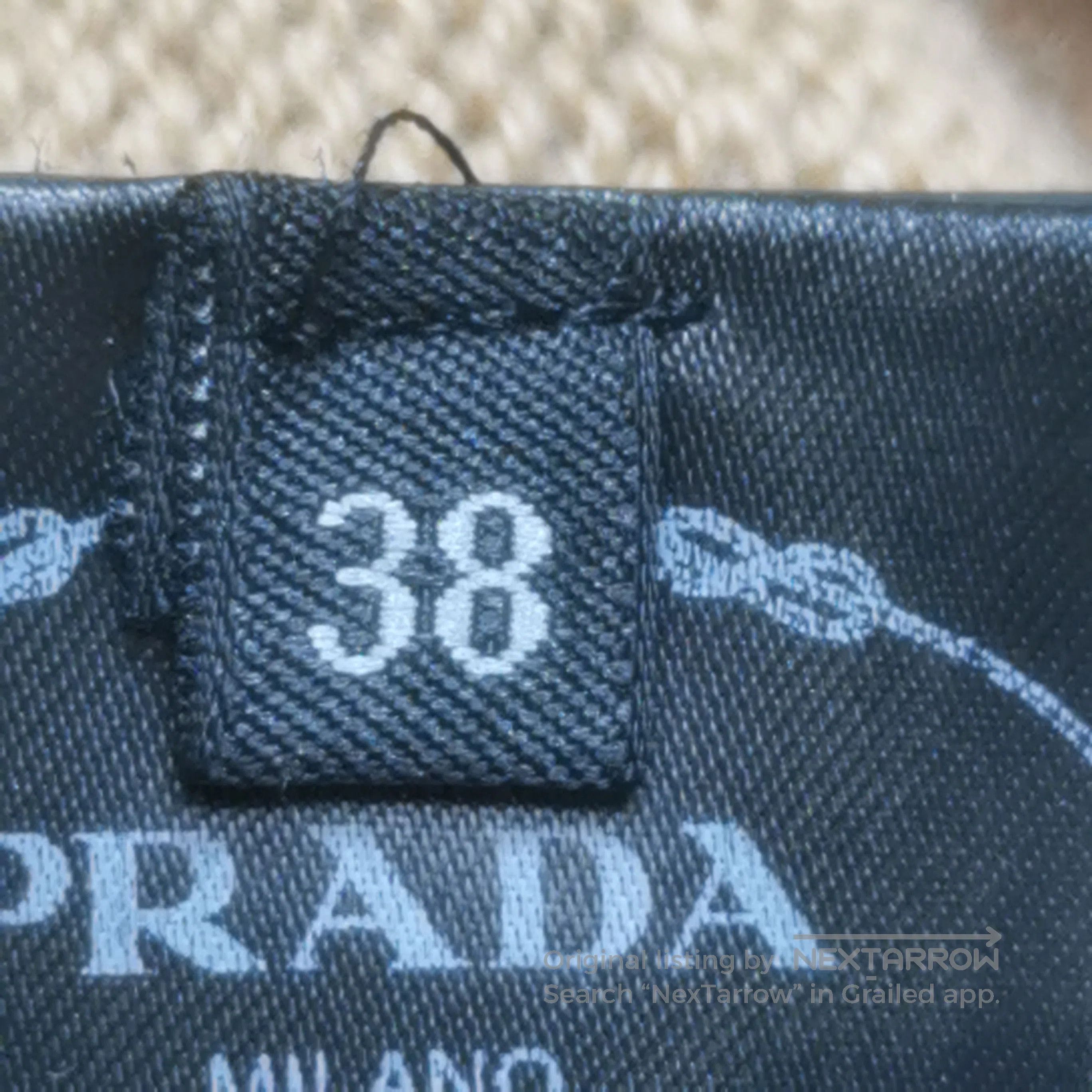Prada Prada Cashmere Logo Pants in Camel . Size 37" - 6 Thumbnail
