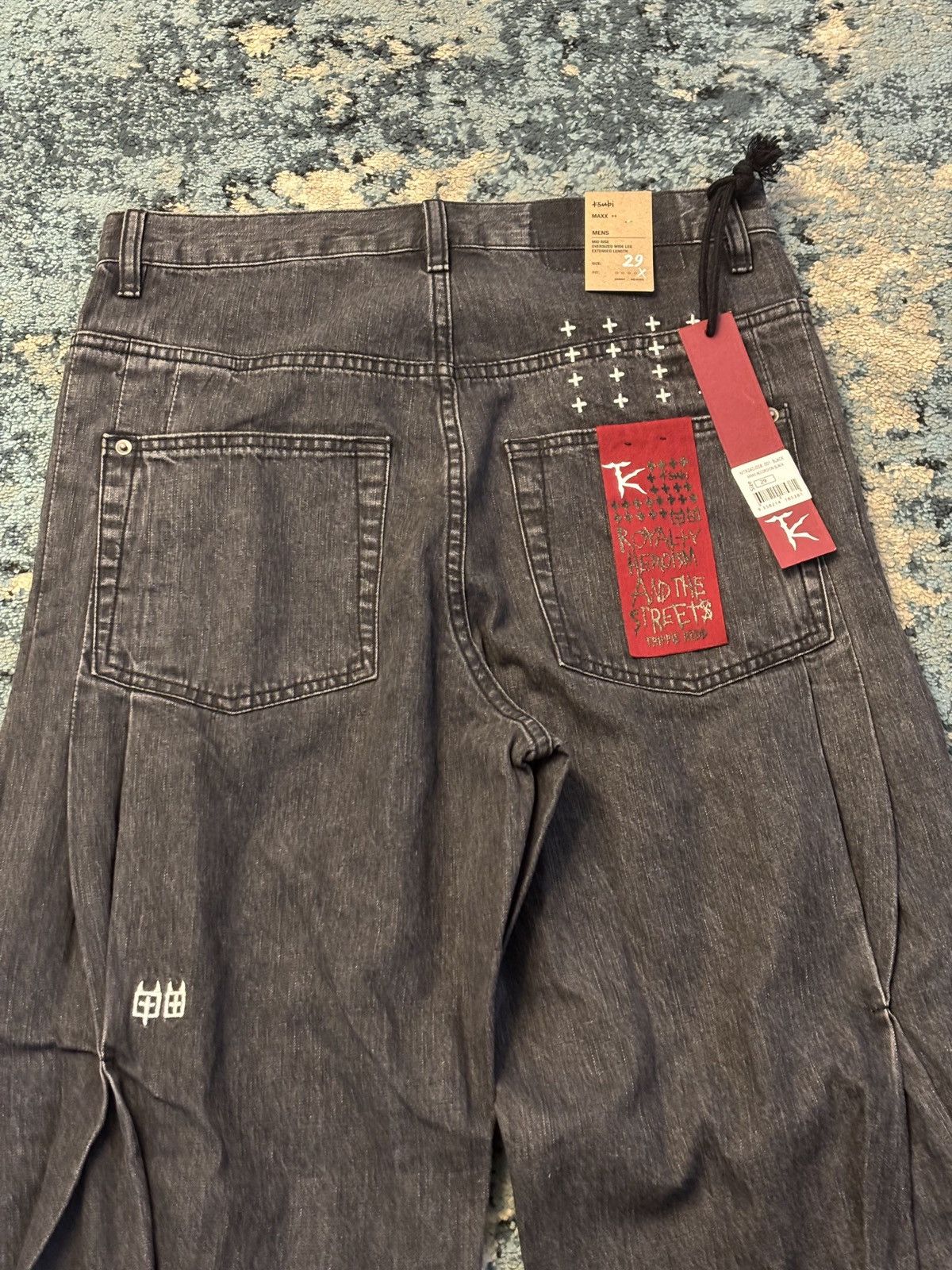 Ksubi Ksubj MAXX Accordion Black Pants Size 29 Brand New Size US 29 - 5 Thumbnail