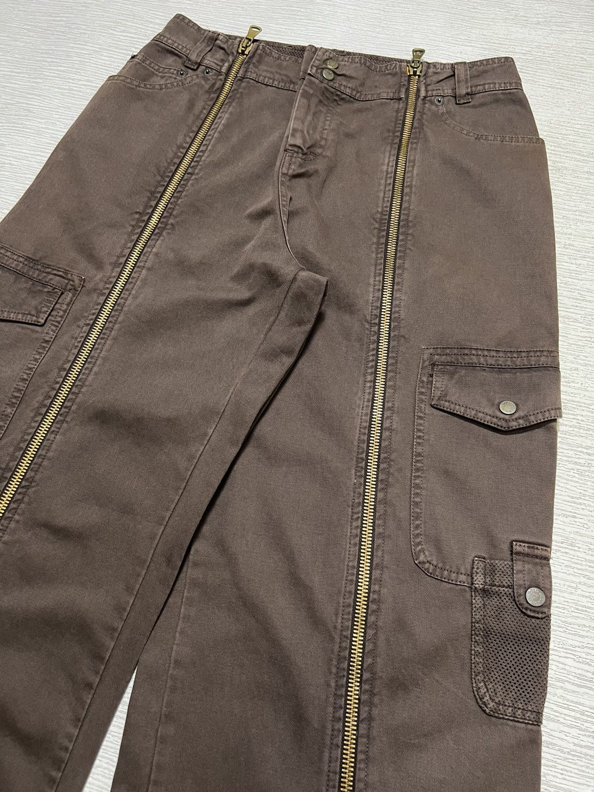 Dolce & Gabbana D&G - SS03 - Full Zip Parachute Aviator Cargo Pants Size US 28 / EU 44 - 8 Thumbnail
