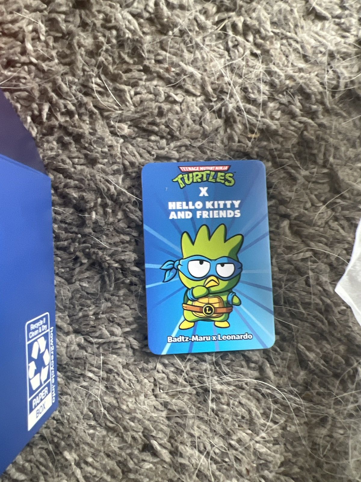 Nickelodeon TMNT X Hello Kitty And Friends Badtz-Maru X Leonardo Size ONE SIZE - 4 Thumbnail