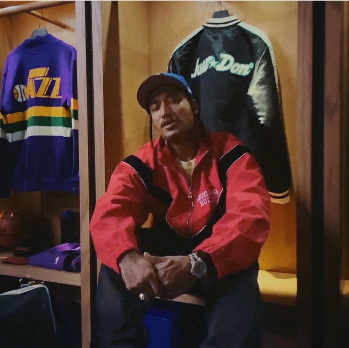 Just Don × Mitchell & Ness Just Don Chicago Bulls Track Jacket Size US L / EU 52-54 / 3 - 2 Thumbnail