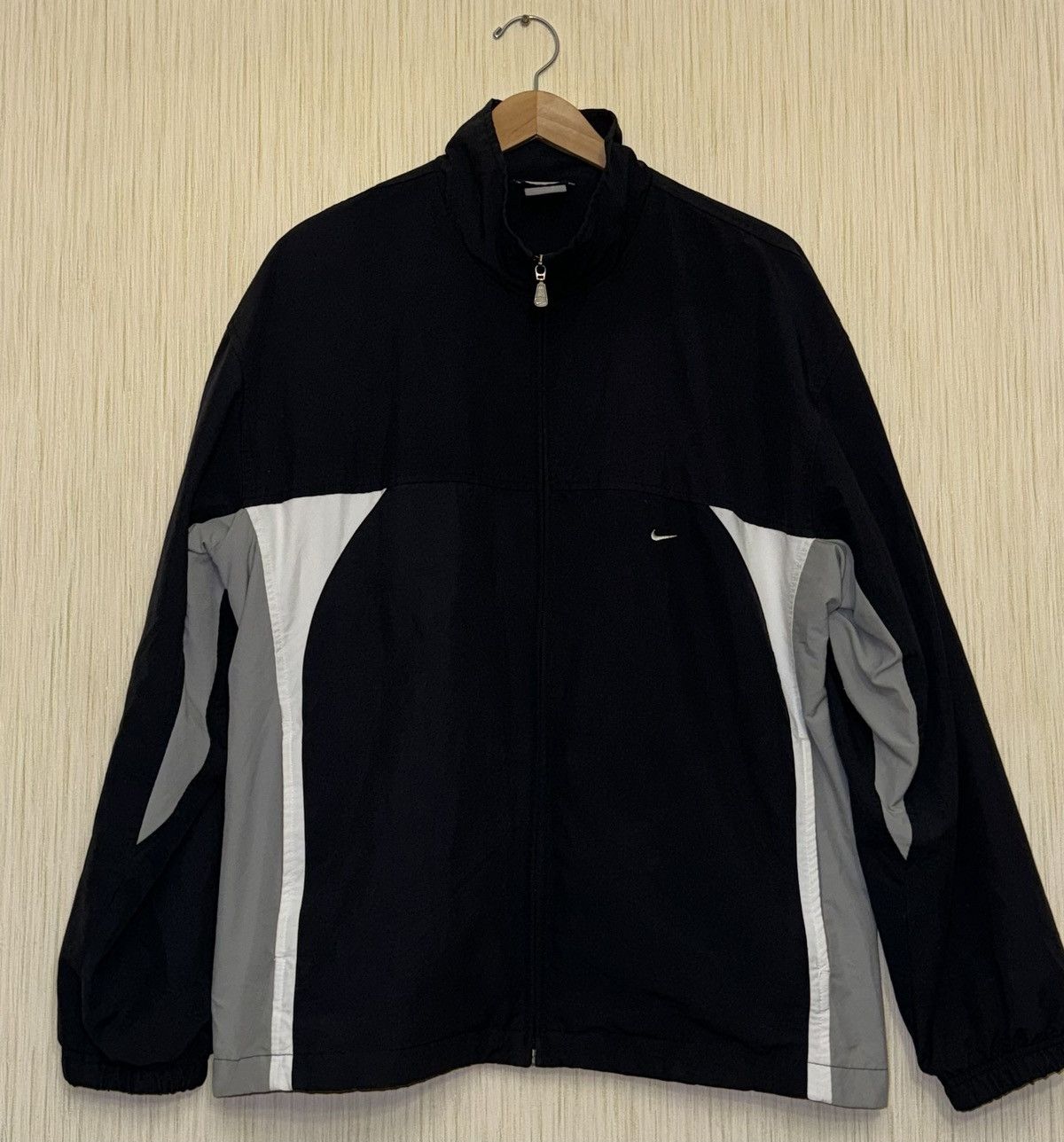 Nike × Vintage Nike vintage Y2K track jacket swoosh Size US M / EU 48-50 / 2 - 3 Thumbnail