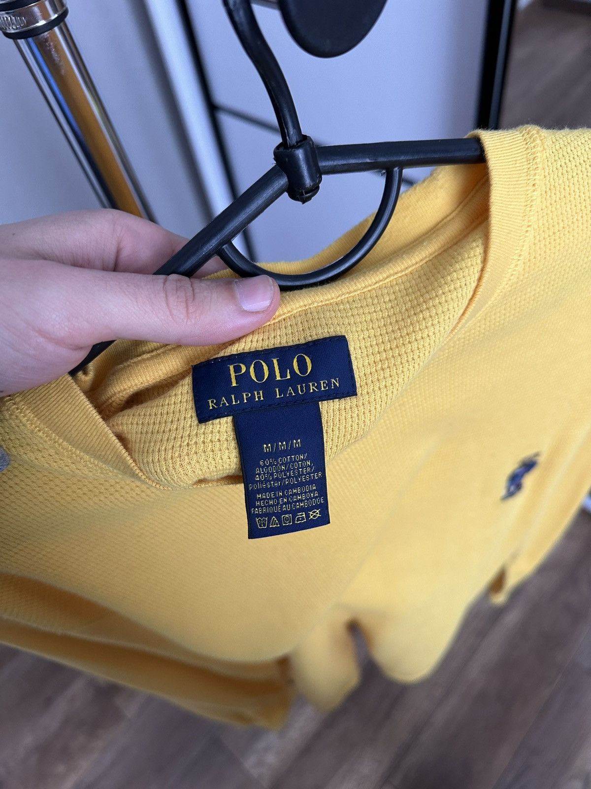 Polo Ralph Lauren Polo Bear Ralph Lauren RL Waffle Sweatshirt Crewneck Size US M / EU 48-50 / 2 - 8 Thumbnail
