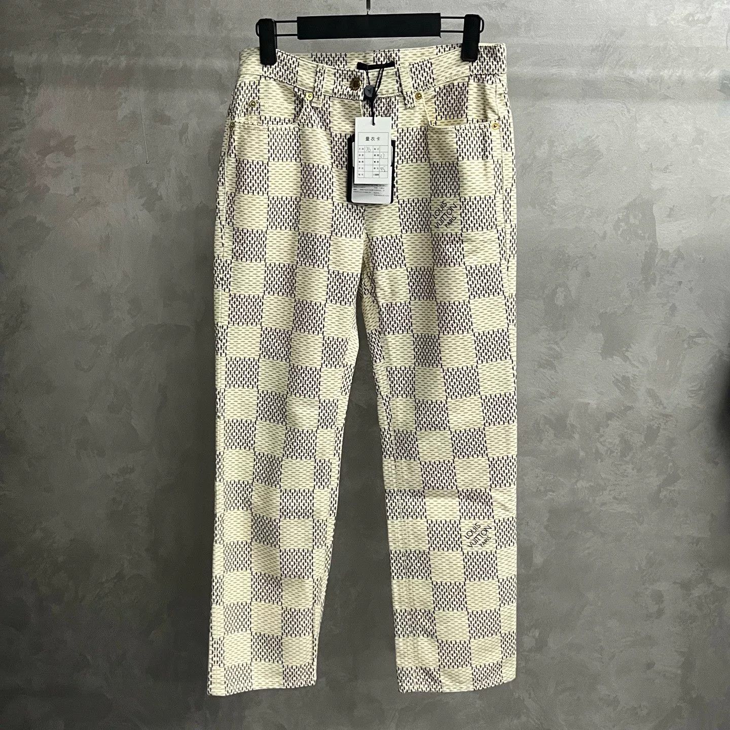 Louis Vuitton Louis Vuitton Denim Beige Denim Jeans 28 Men Size US 28 / EU 44 - 1 Thumbnail