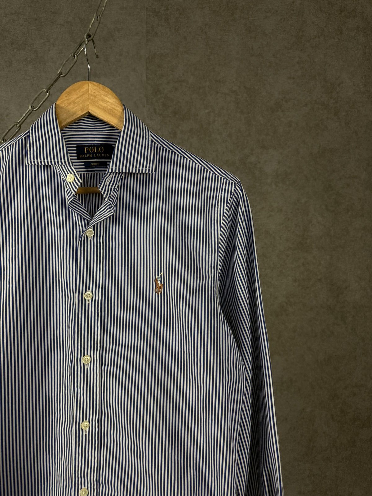 Polo Ralph Lauren Polo Ralph Lauren designer logo striped shirt Size US S / EU 44-46 / 1 - 2 Thumbnail