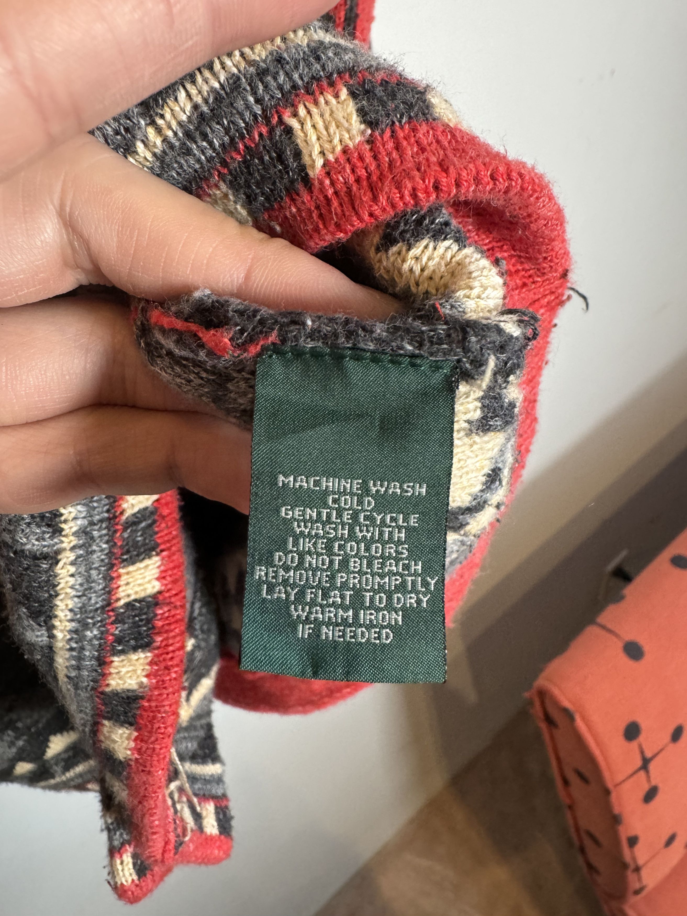 Lauren Ralph Lauren × Ralph Lauren 90/00s Lauren Ralph Lauren Aztec Southwest Cardigan Size L Size L / US 10 / IT 46 - 6 Thumbnail