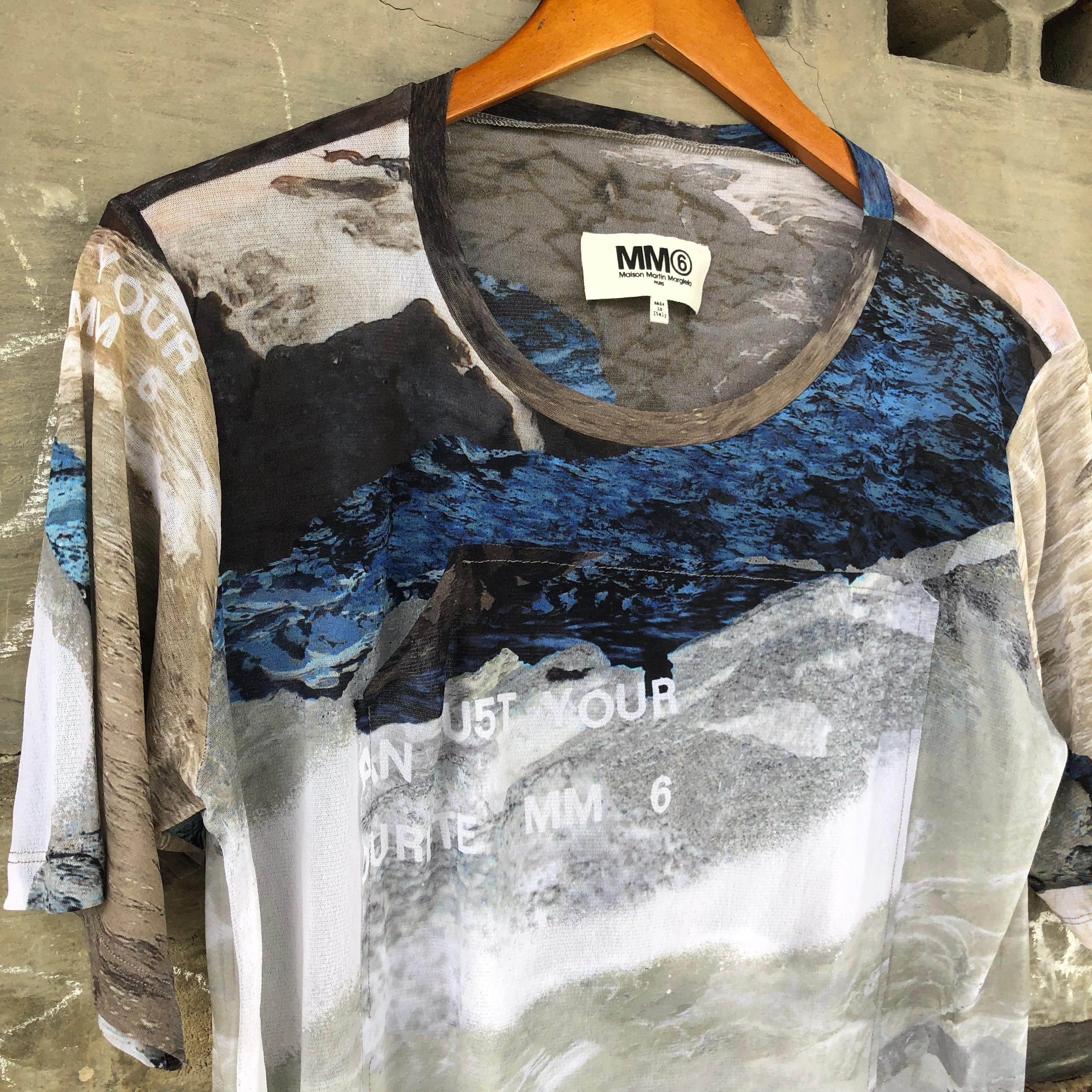Maison Margiela Maison Margiela Mesh Art Tees Size US M / EU 48-50 / 2 - 4 Thumbnail