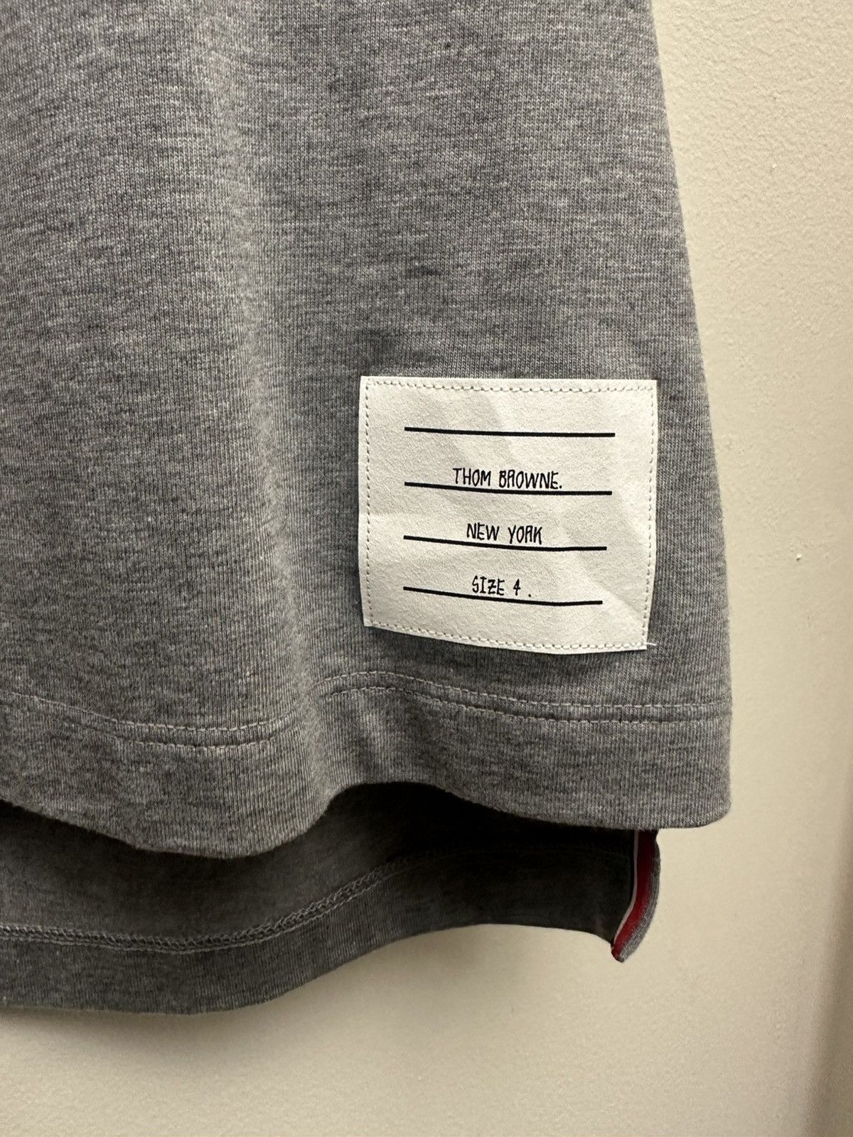 Thom Browne Thom Browne gray SS shirt new Size US XL / EU 56 / 4 - 3 Thumbnail