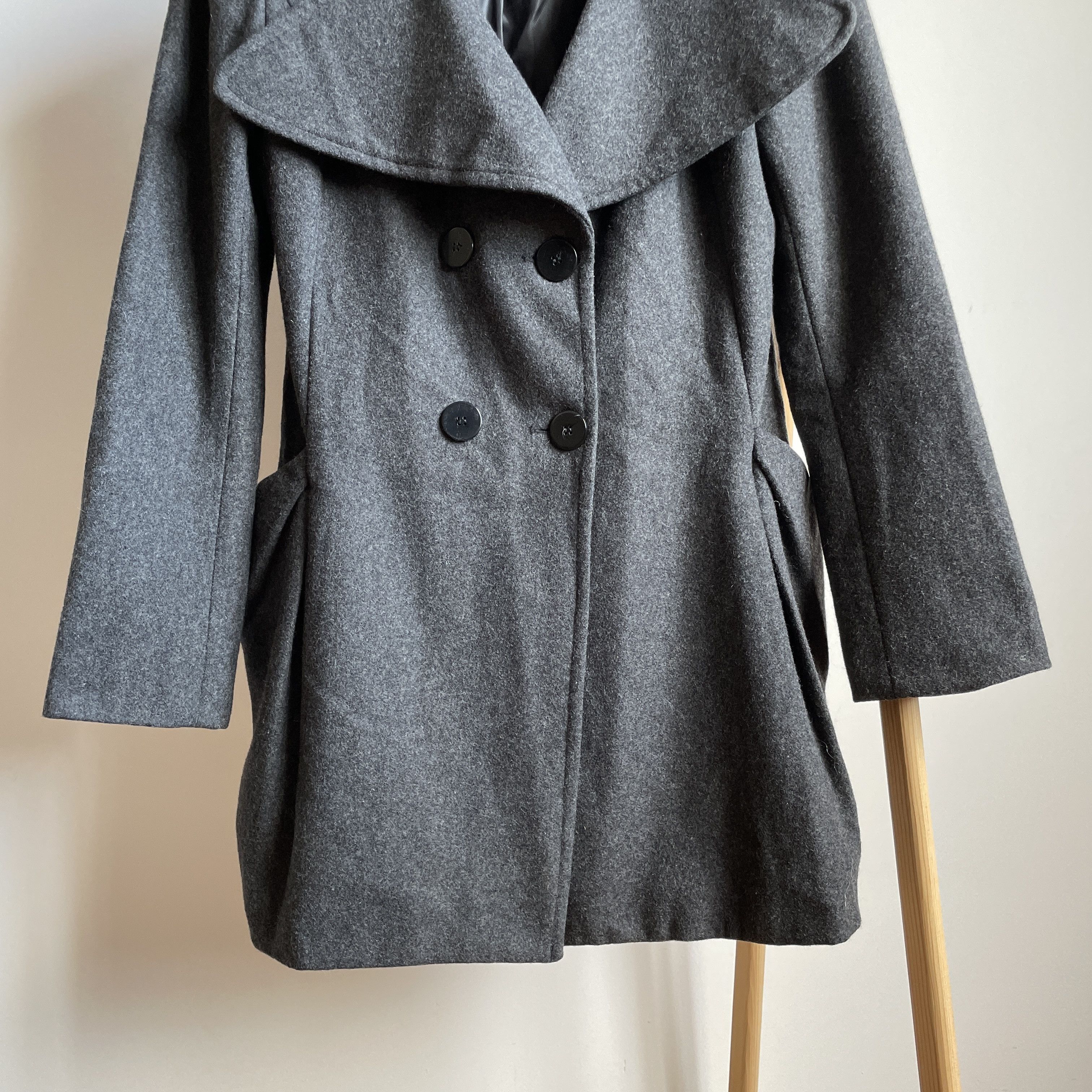 Gestuz Gestuz G-AIMI Oversized Lapels Double Breasted Womens Coat Size XS / US 0-2 / IT 36-38 - 8 Thumbnail