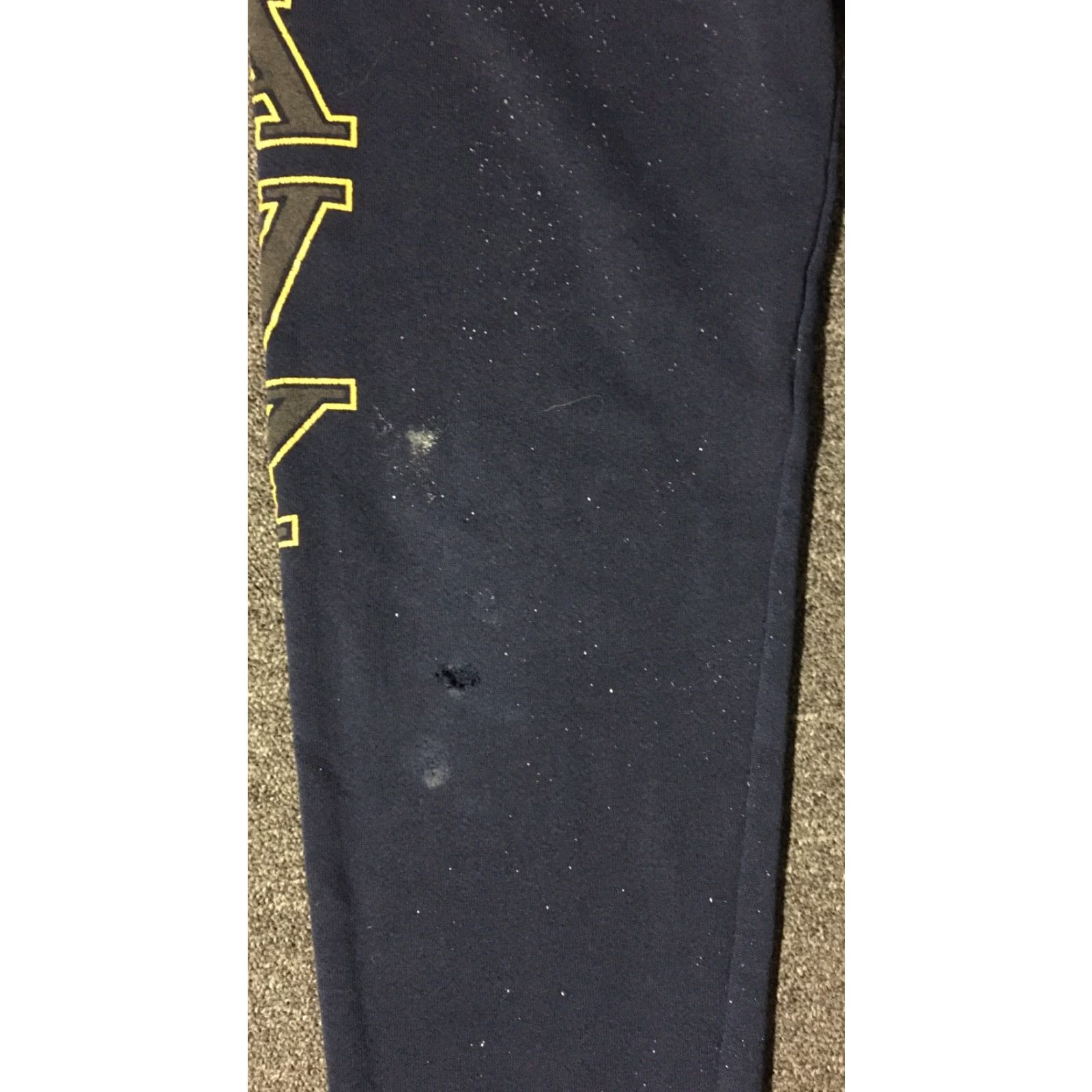 Soffe Soffe Sweatpants Vintage 90s US Navy Thrashed Distressed Navy Blue Sweatpants Men S Pant Casual Activewear US Navy Grunge 80s 90s Mens Size US 29 - 5 Thumbnail
