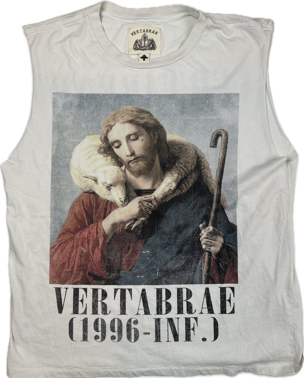 Vertabrae Vertabrae Jesus Sleeveless T-shirt Size US S / EU 44-46 / 1 - 1 Thumbnail