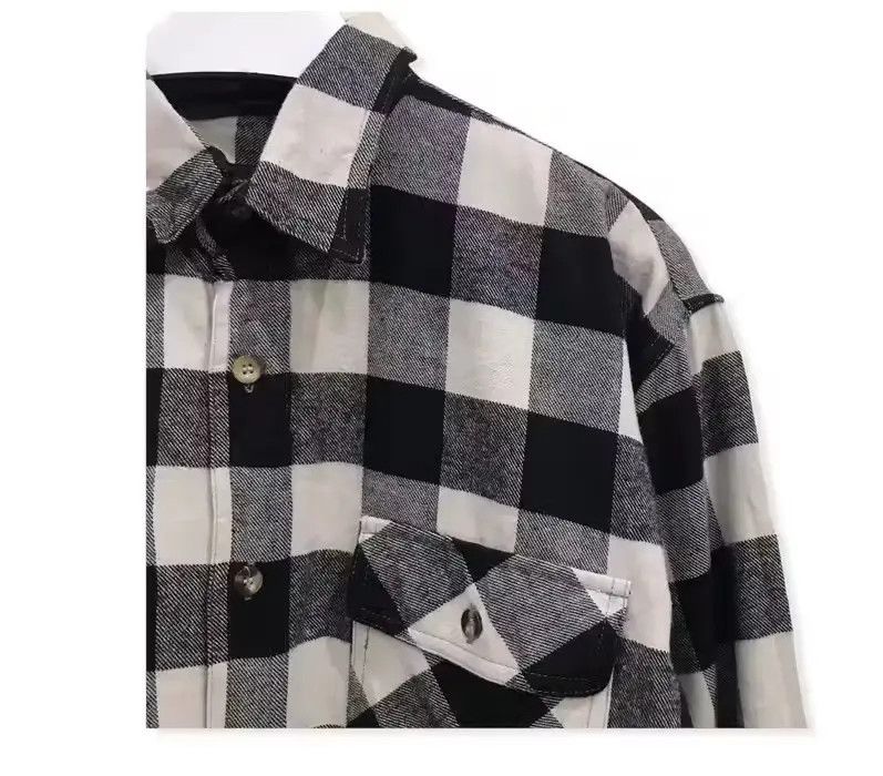 Flannel Vedersi Mirano Plaid Tartan Flannel Shirt Size US L / EU 52-54 / 3 - 3 Thumbnail