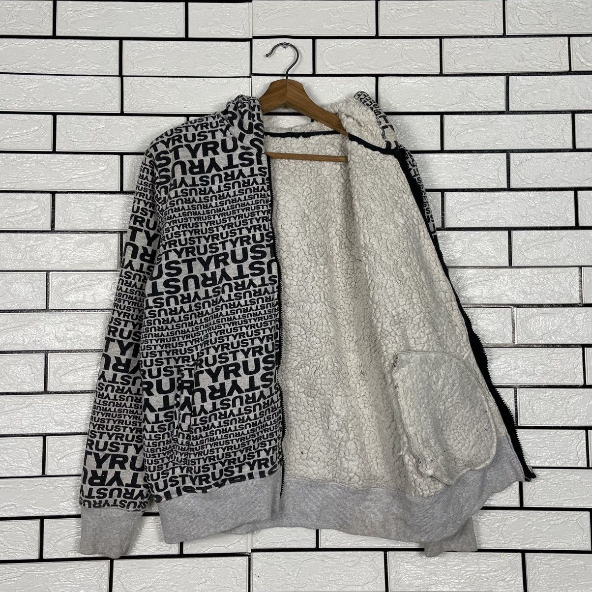 Japanese Brand Japanese Brand Trusty Full Print Zipper Hoodie Size US M / EU 48-50 / 2 - 10 Thumbnail