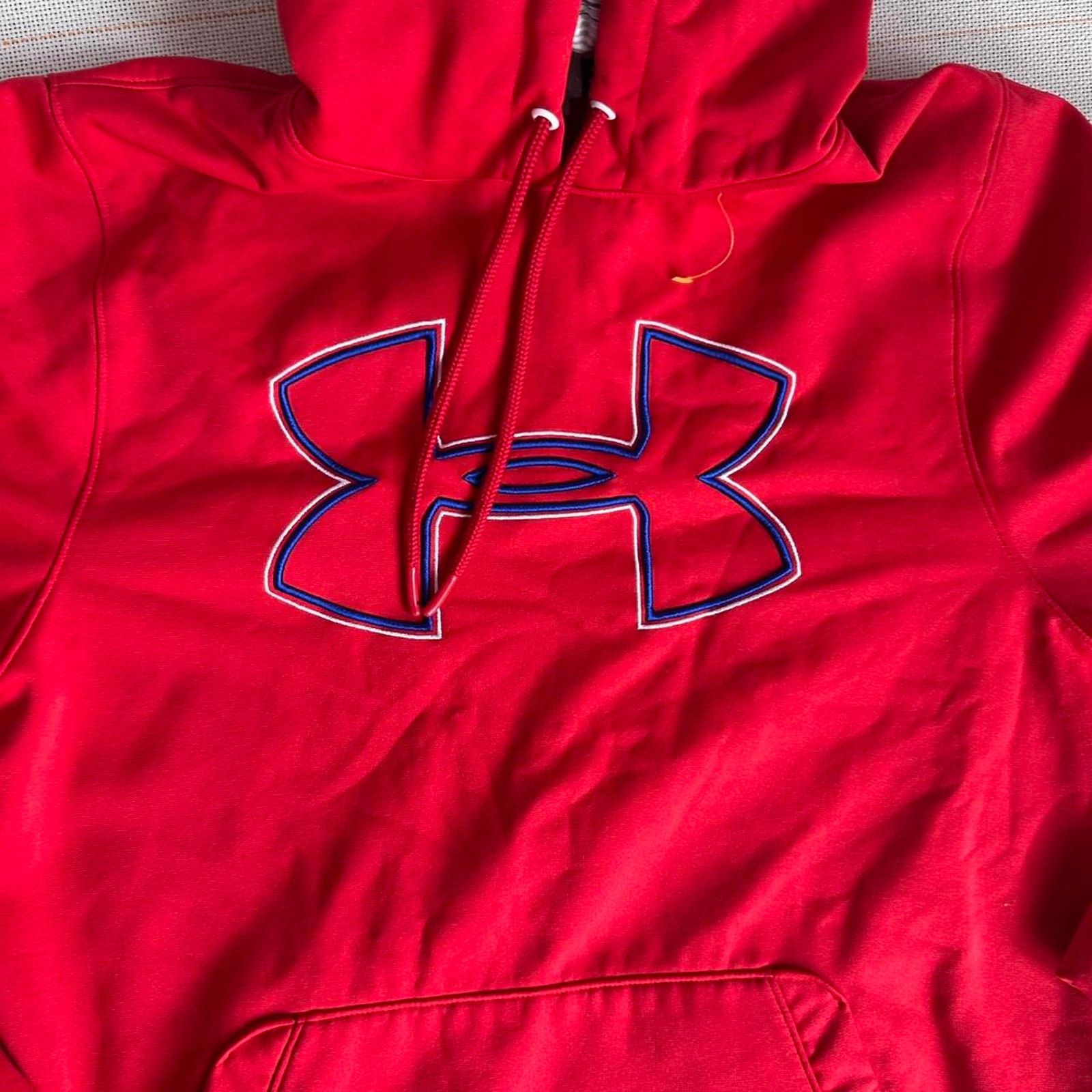 Under Armour Under Armour Storm Sweatshirt Loose Red Pullover Hoodie Size US M / EU 48-50 / 2 - 3 Thumbnail