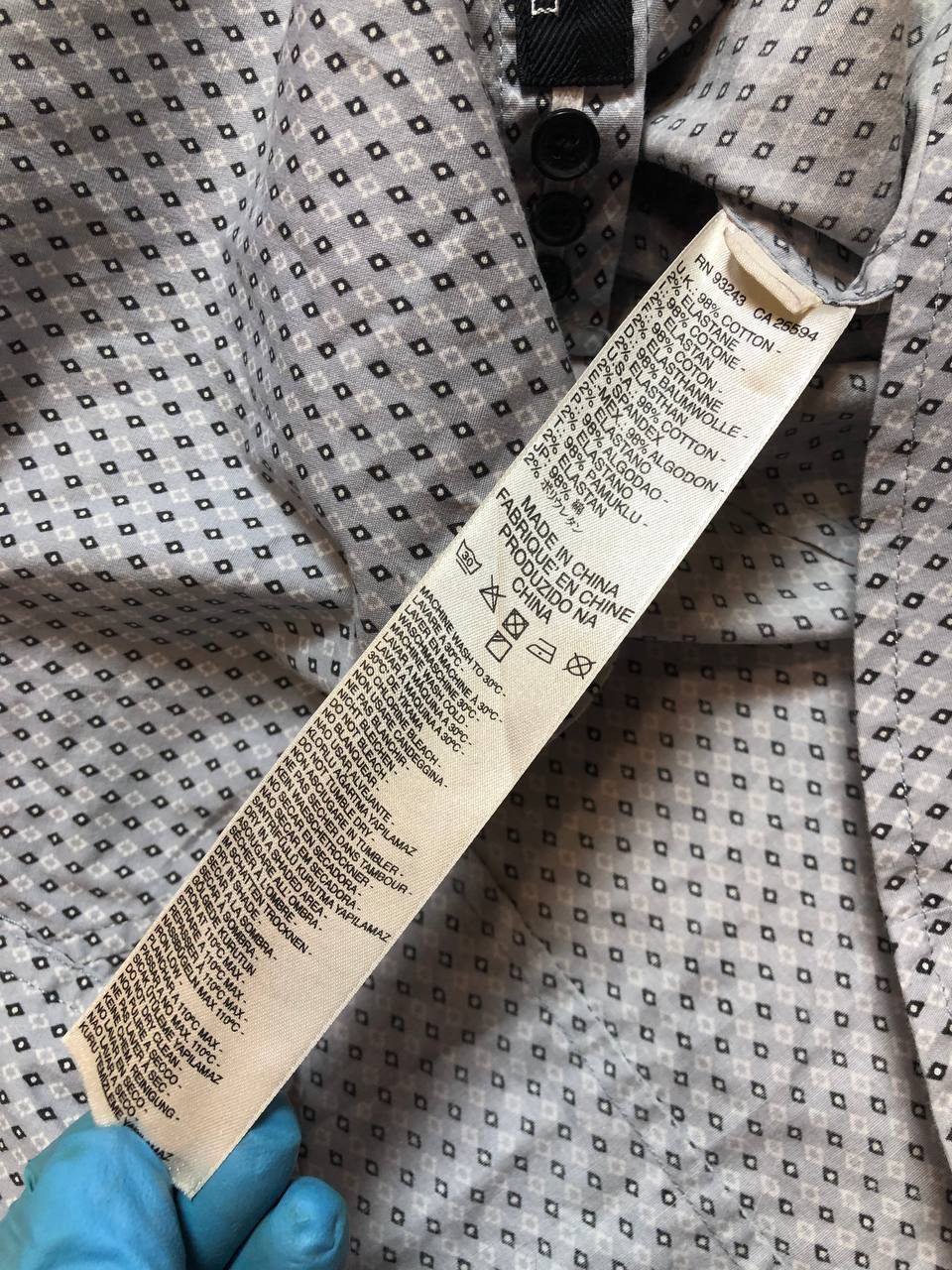 Diesel VINTAGE DIESEL Slim Fit Dress Shirt Minimal Look Size US XL / EU 56 / 4 - 3 Thumbnail