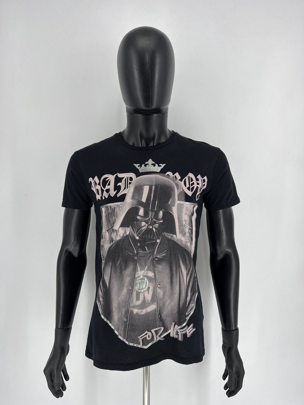 Band Tees Vintage Star Wars Parody Black Boys Mens Tshirt Darth Vader Size US S / EU 44-46 / 1 - 2 Thumbnail