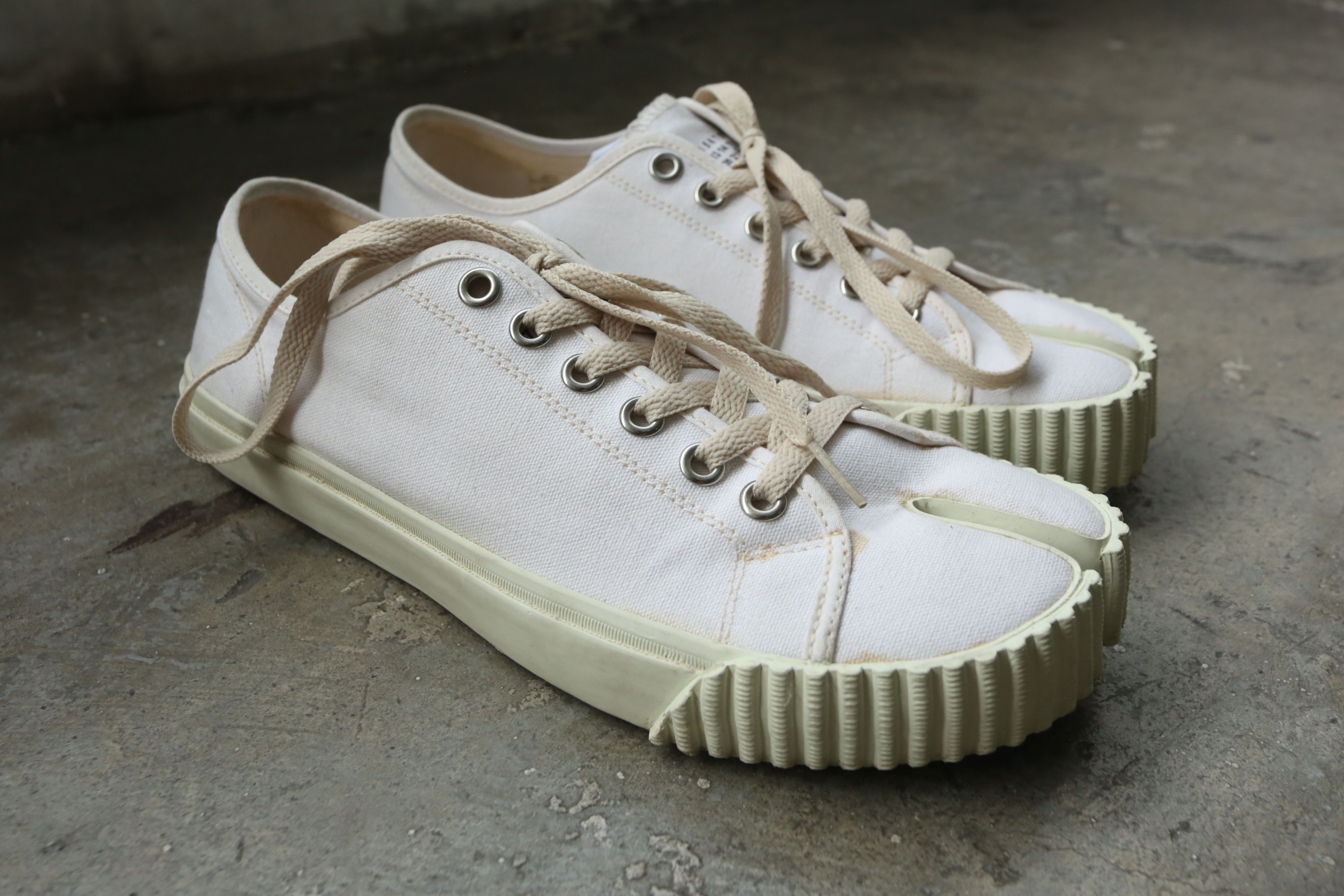 Maison Margiela Maison Margiela 22 Sub Low White Air Force 1 | Grailed