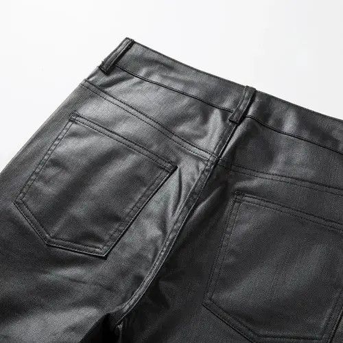 Jean wax zipper punk jeans Size US 30 / EU 46 - 5 Thumbnail