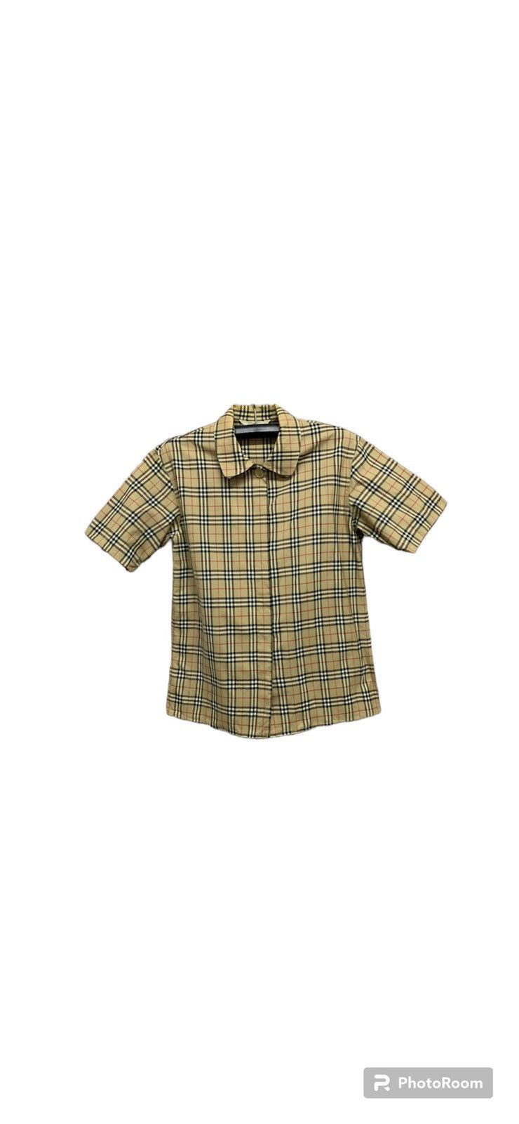 Burberry × Japanese Brand × Vintage VINTAGE BURBERRY NOVACHECK WOOL BUTTON UP SHIRT Size US M / EU 48-50 / 2 - 1 Thumbnail
