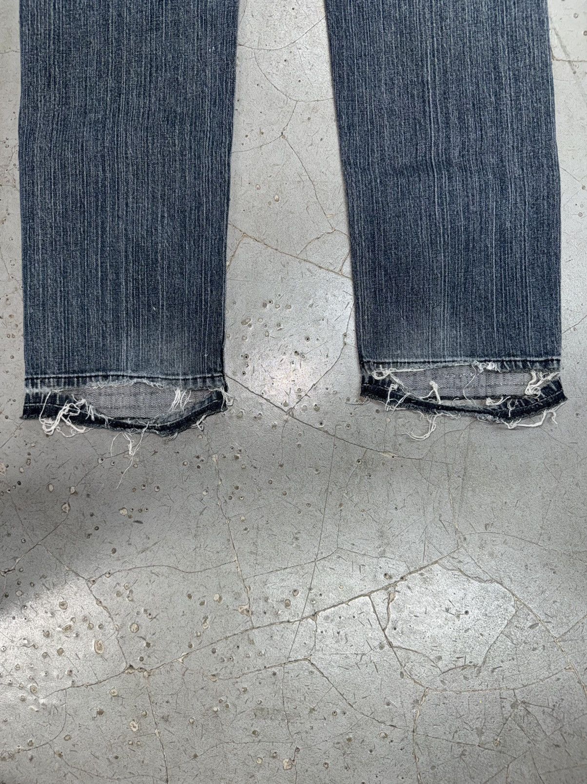 Levi's Vintage Clothing Levis 505 Paint Boot Print Distressed Jeans Size US 34 / EU 50 - 7 Thumbnail