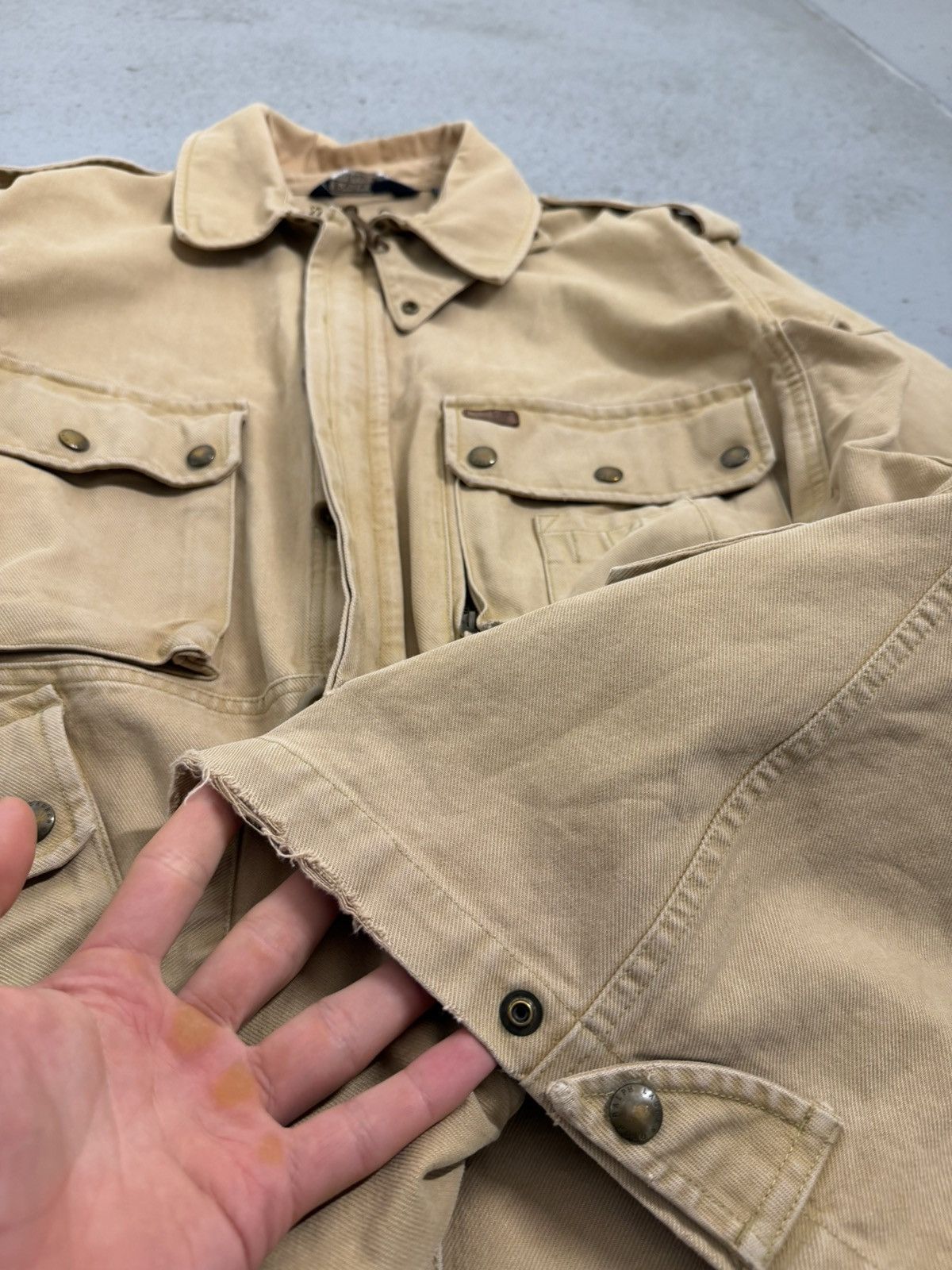 Polo Ralph Lauren 90s Polo Ralph Lauren Barn Hunting Dense Multi-pocket Jacket Size US XXL / EU 58 / 5 - 9 Thumbnail