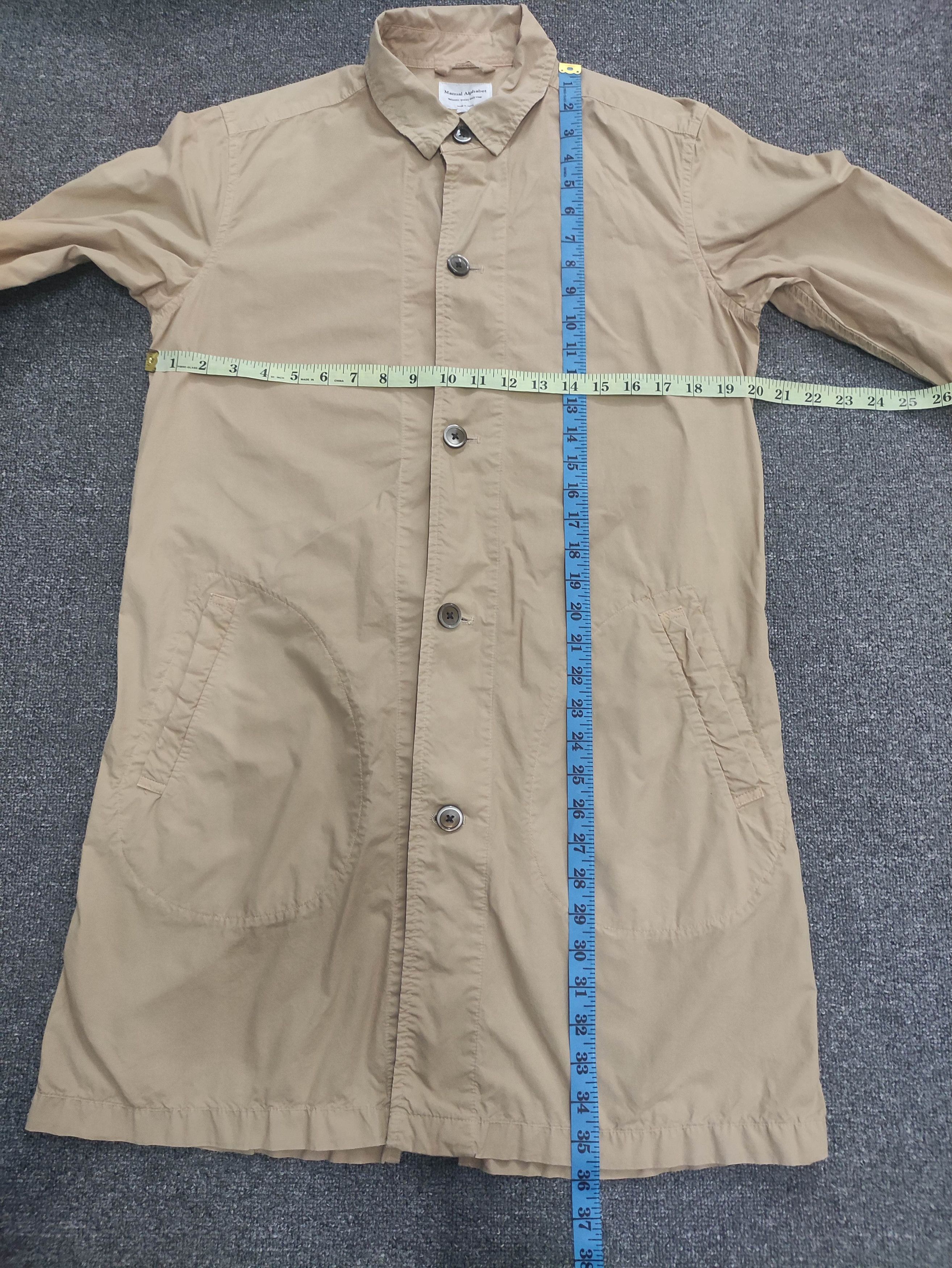 Manual Alphabet Vintage Manual Alphabet Long Coat Jacket Size M / US 6-8 / IT 42-44 - 9 Thumbnail