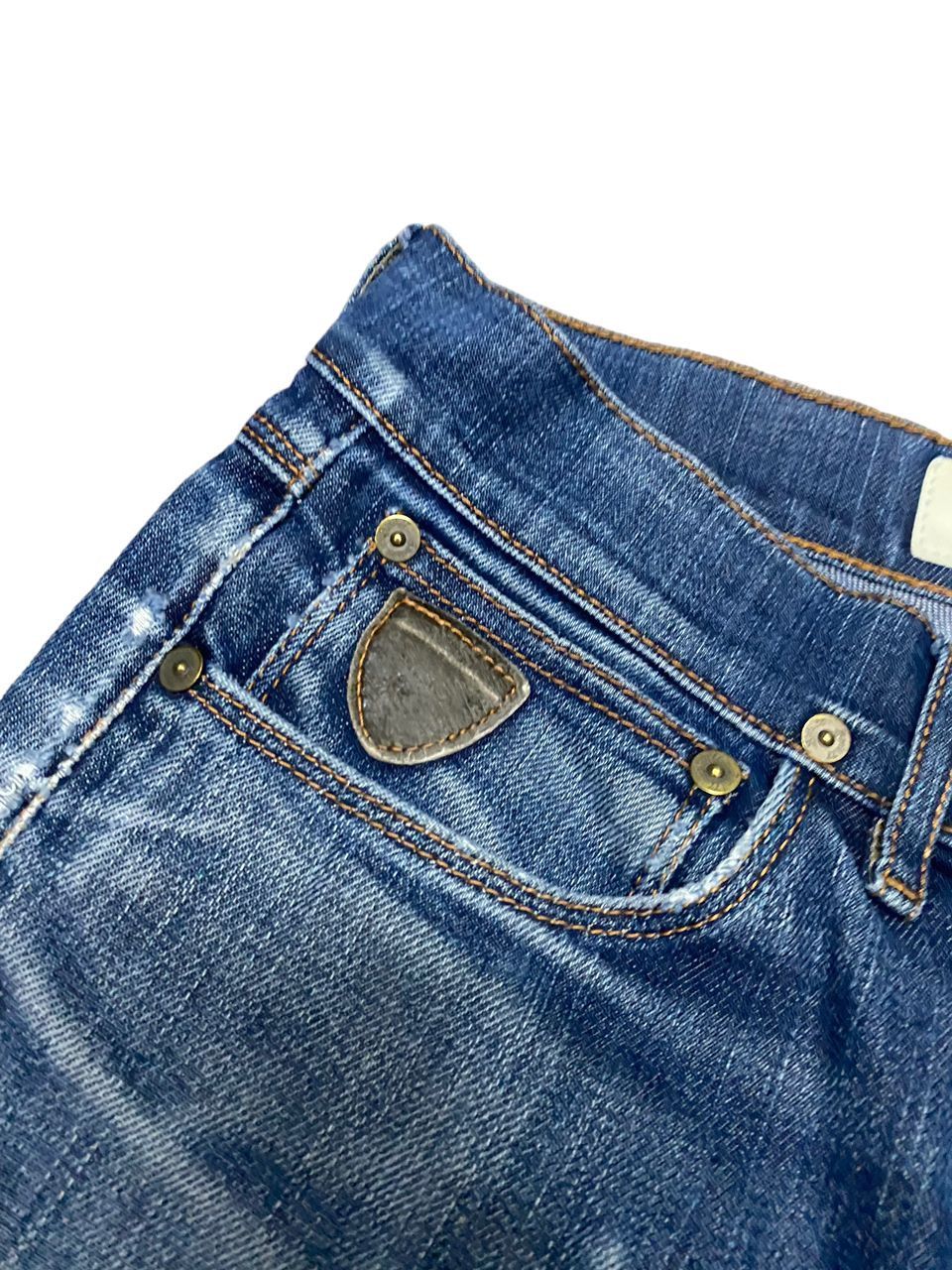 April 77 💥BEST OFFER💥APRIL 77 PUNK DISTRESSED DENIM JEANS Size US 32 / EU 48 - 7 Thumbnail