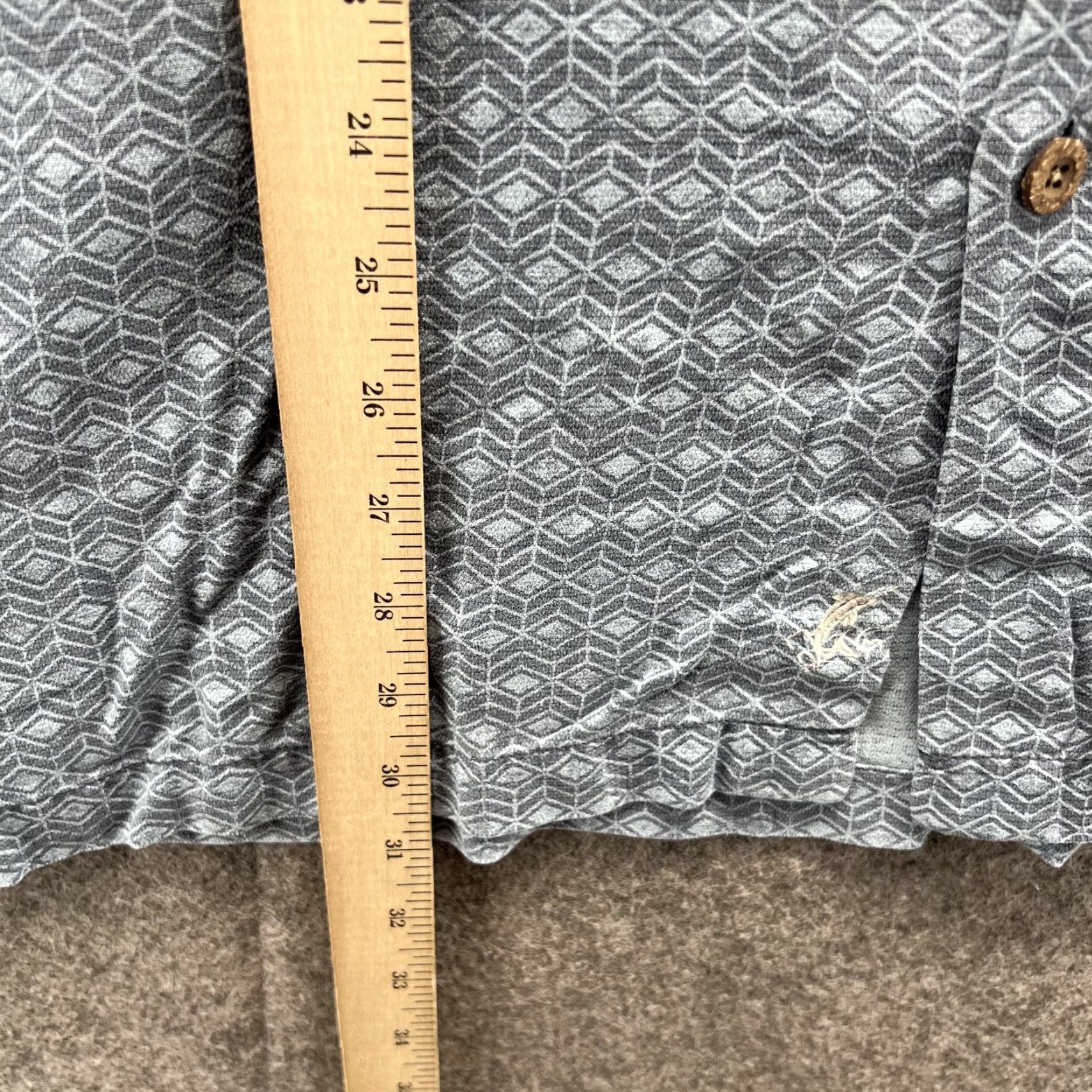 Tommy Bahama Tommy Bahama Polo Shirt Men XXL Blue Geometric Silk Button-Down Casual Preppy Shirt Size US XXL / EU 58 / 5 - 7 Thumbnail