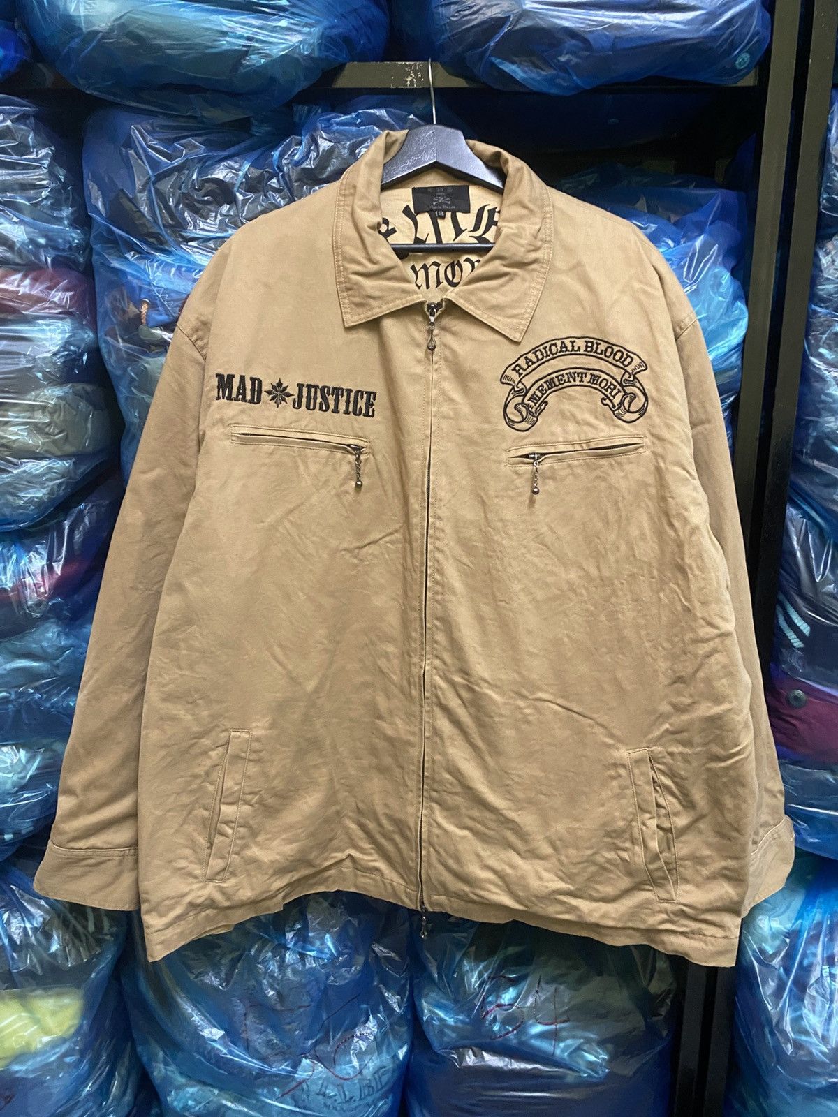 If Six Was Nine CDS Black Sense “Radicalize Temptation” Graphic Work Jacket Size US XXL / EU 58 / 5 - 2 Thumbnail