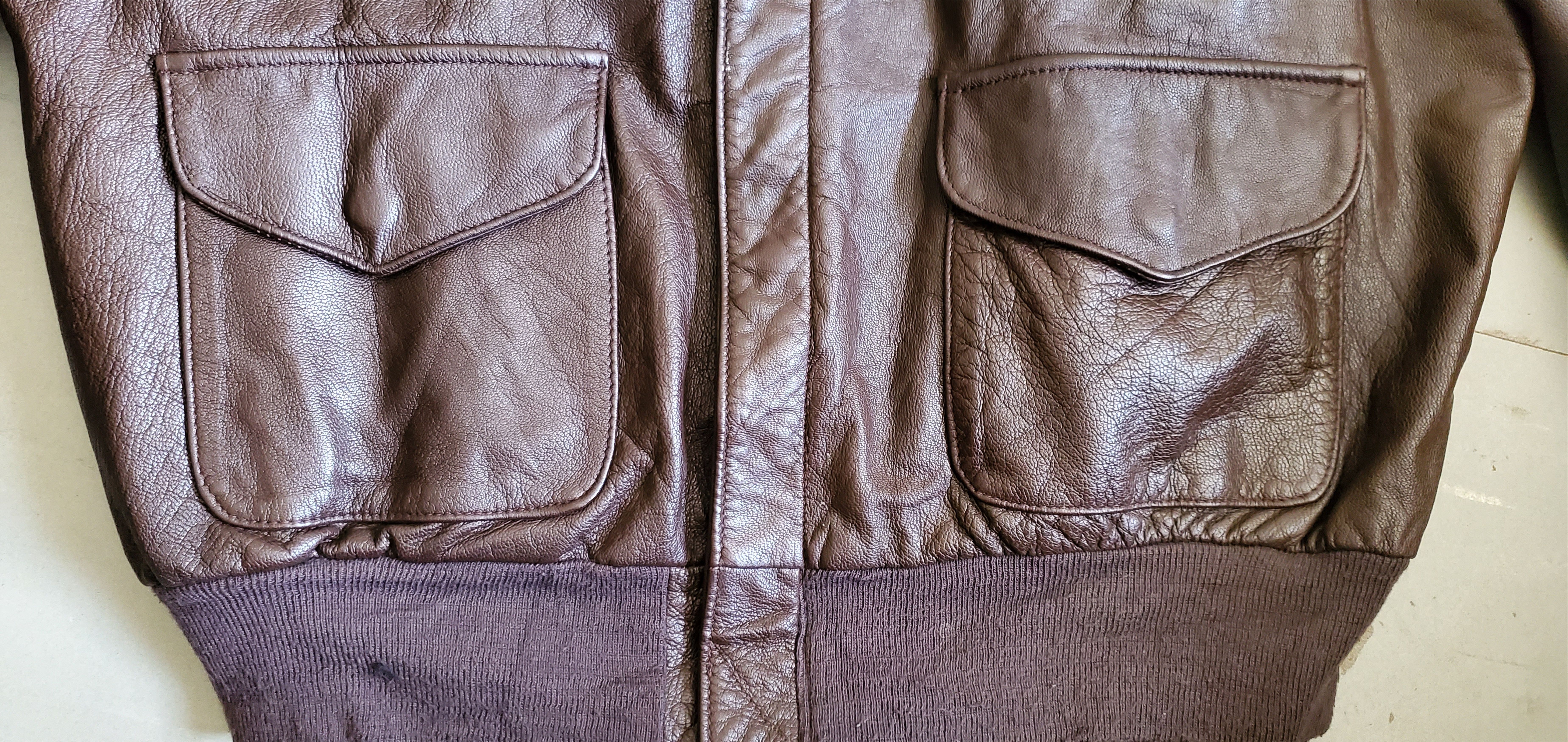 Cooper Cooper A-2 Goatskin Cockpit Jacket Size US S / EU 44-46 / 1 - 7 Thumbnail