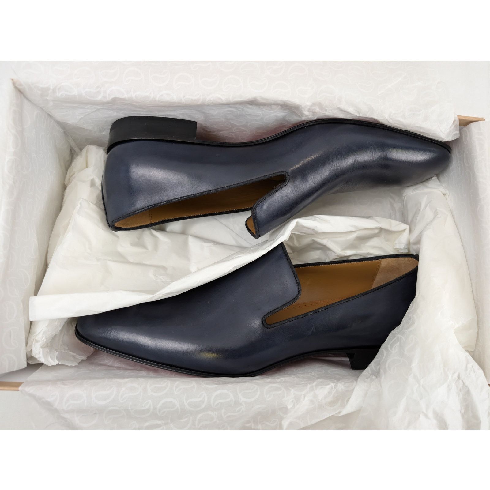Christian Louboutin o1rshd1 Dandelion Flat Loafers shoe Boots in Navy 43 Size US 10 / EU 43 - 20 Thumbnail