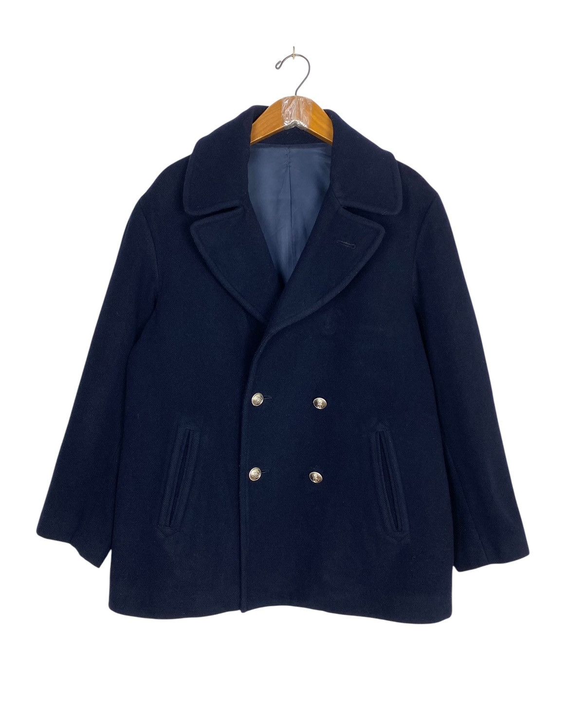 45rpm Rare‼️ Vintage 45rpm Pea Coat Double Breasted Made in Japan Size US M / EU 48-50 / 2 - 1 Thumbnail