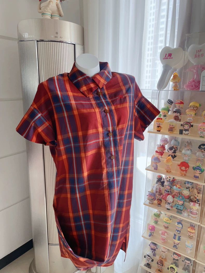 Vivienne Westwood Vintage Plaid Dress - dmc