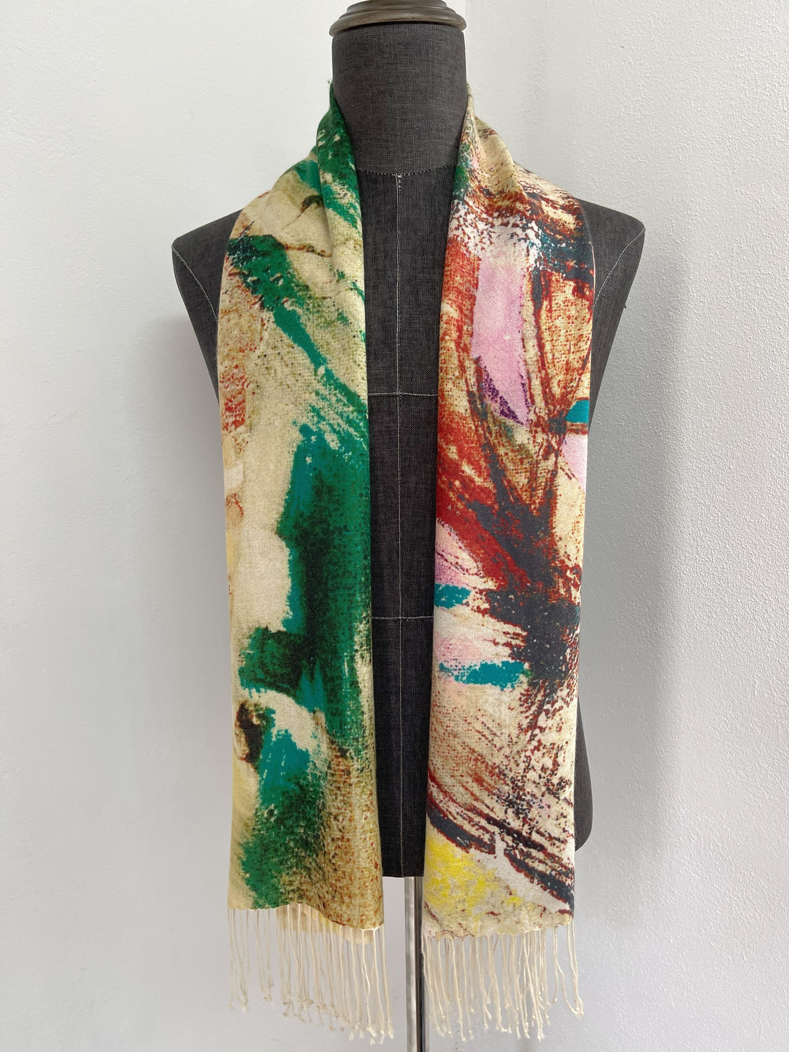 Vintage Edros Nice Design Scarf - 6117 Size ONE SIZE - 3 Thumbnail