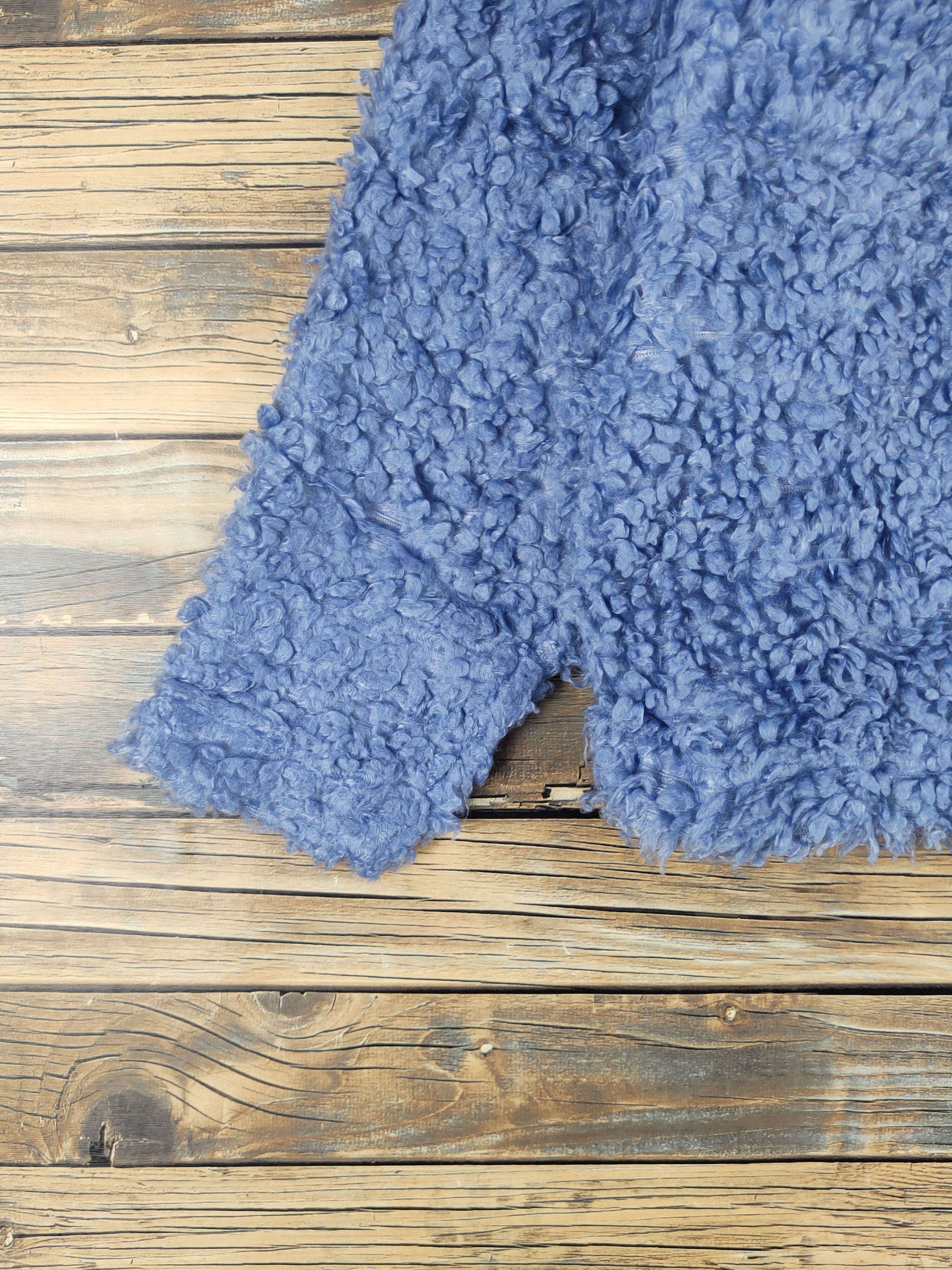 Japanese Brand × Vintage Japanese Brand Blue Fur shaggy Mohair Knitwear #W1347 Size M / US 6-8 / IT 42-44 - 4 Thumbnail