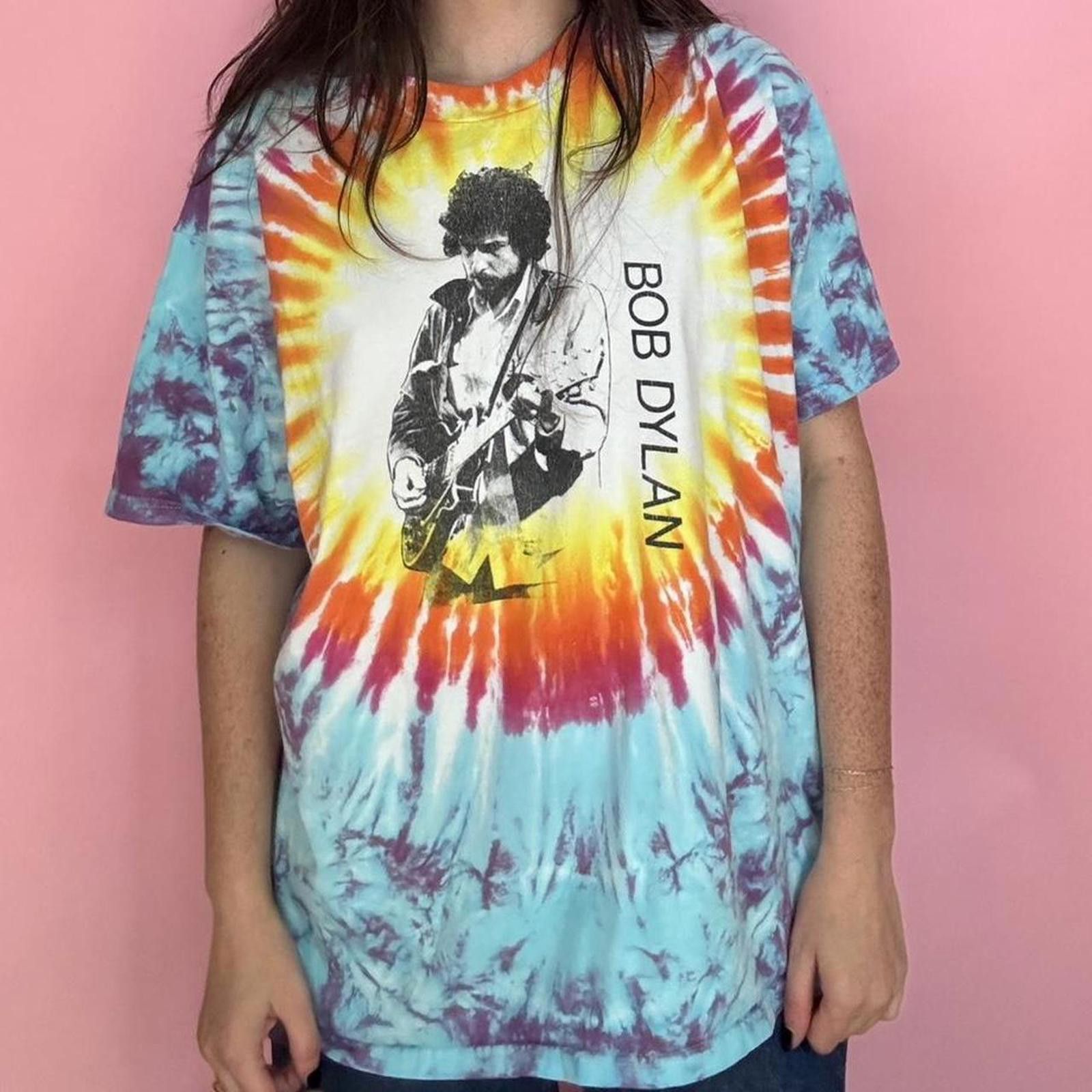 Hanes 1997 BOB DYLAN NEVER ENDING TOUR T-SHIRT Size US XL / EU 56 / 4 - 2 Thumbnail