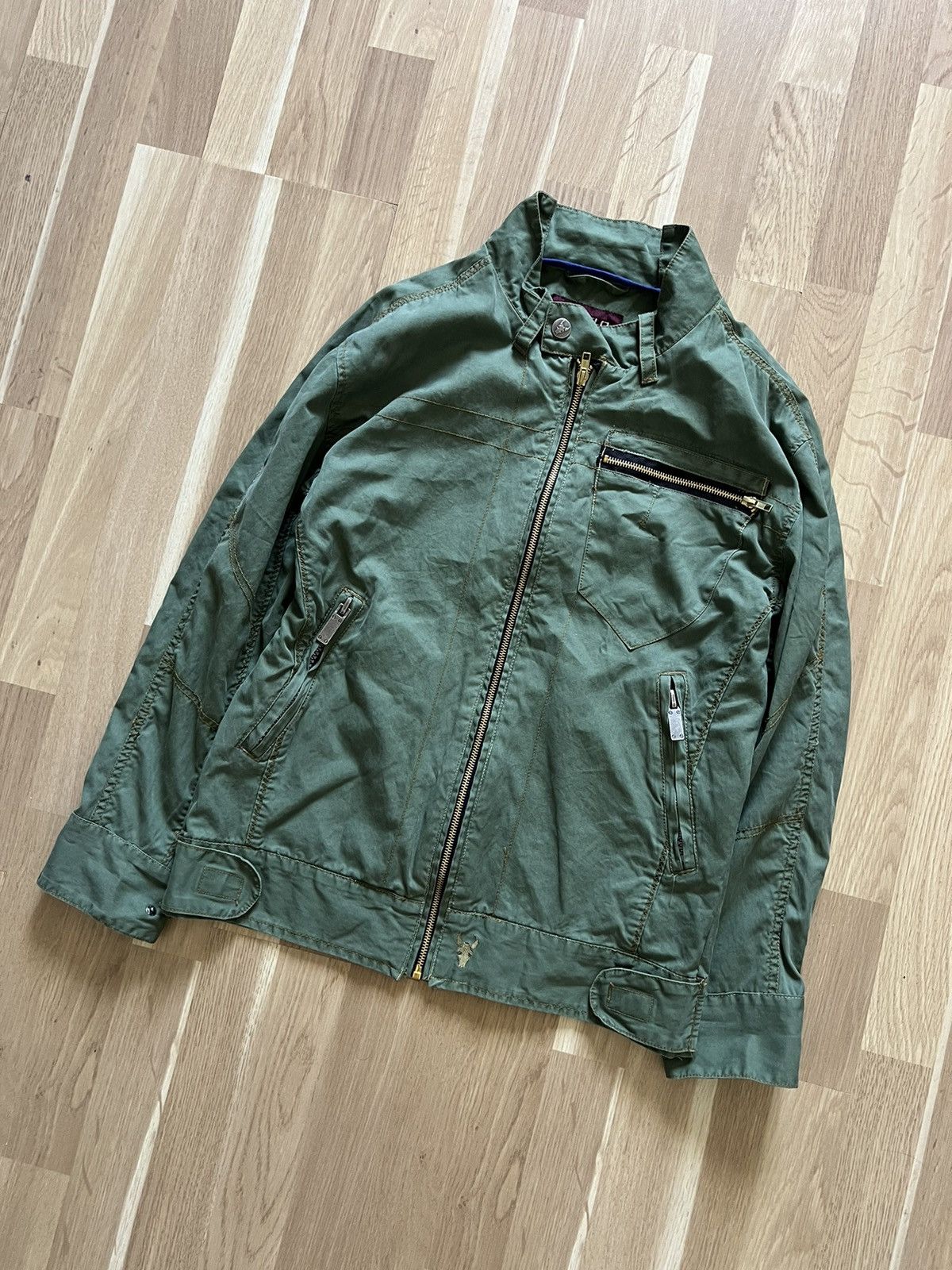 Japanese Brand × Vintage Vintage Ed hardy Japan style jacket denim y2k Size US M / EU 48-50 / 2 - 2 Thumbnail