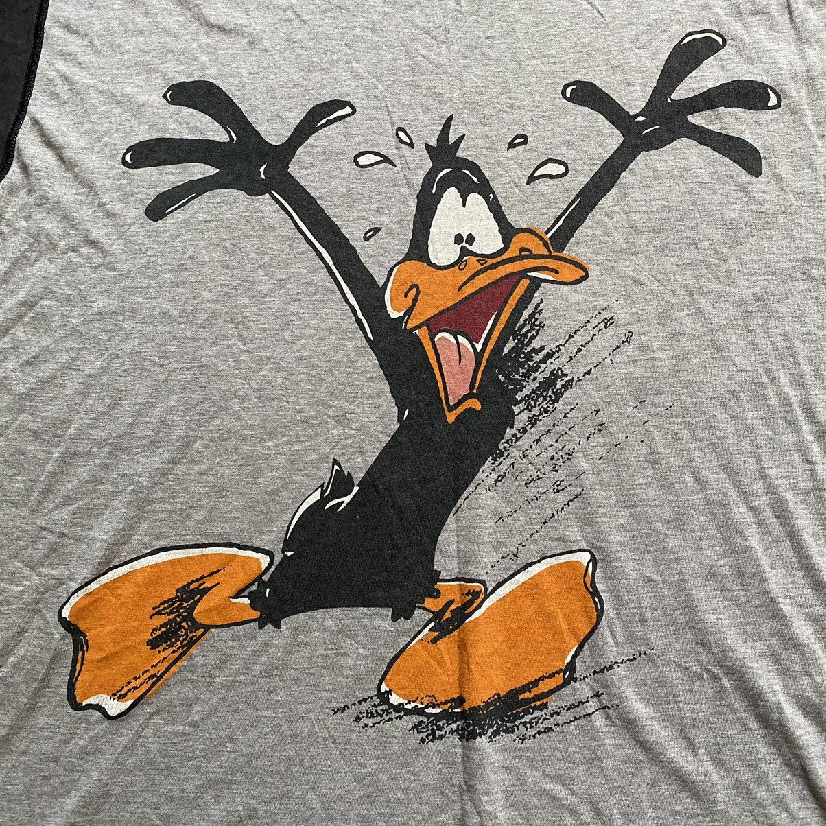 Warner Bros VINTAGE WARNER BROTHERS DUCK T SHIRT Size US XL / EU 56 / 4 - 2 Thumbnail