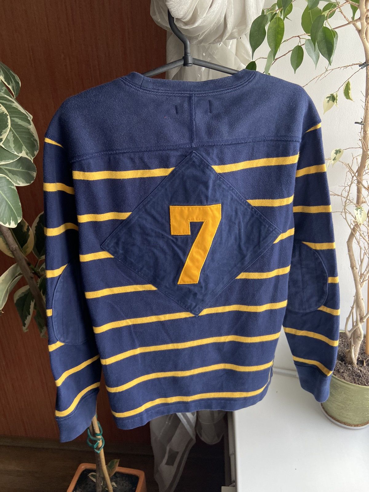 Polo Ralph Lauren 00s Polo Ralph Lauren Sweatshirt Stripped Rugby Size US S / EU 44-46 / 1 - 4 Thumbnail